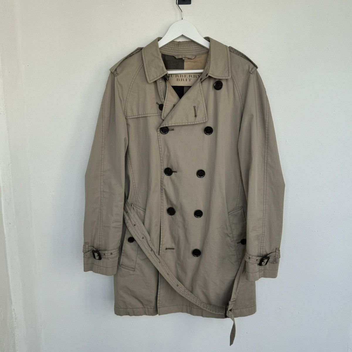 Burberry Burberry Brit Trench Coat Size US S / EU 44-46 / 1 - 1 Thumbnail