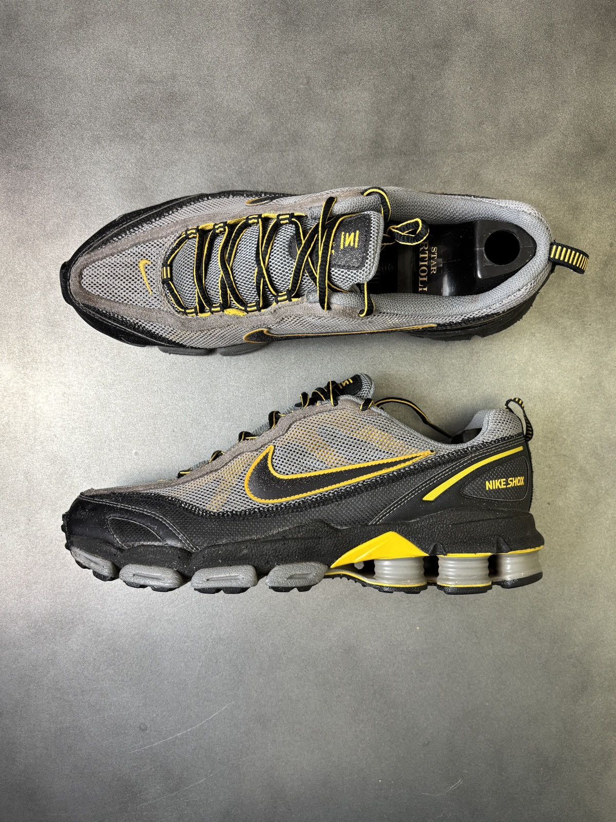 Nike × Vintage 2007 Nike Shox Junga II 316185-001 Mesh ACG 2000s Vintage 10 Size US 10.5 / EU 43-44 - 19 Thumbnail