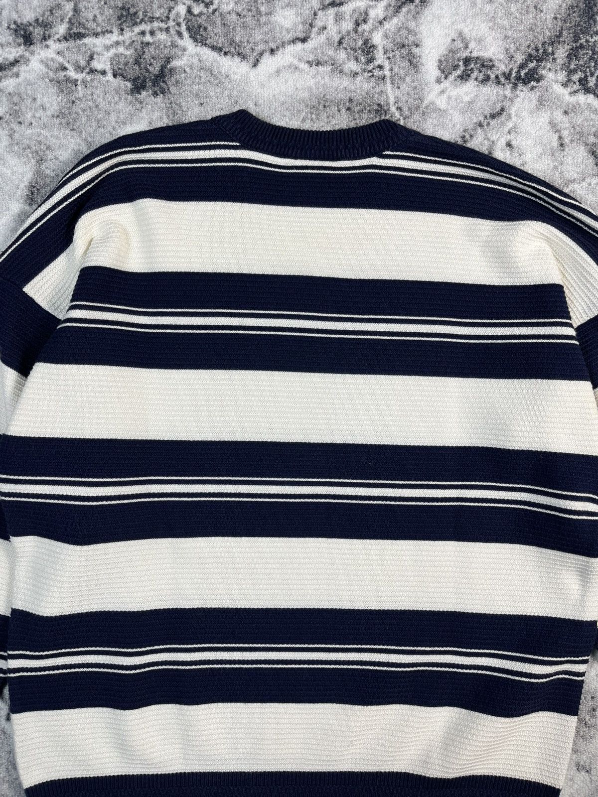 Lacoste Lacoste Vintage Striped Knit Sweater Size US L / EU 52-54 / 3 - 14 Thumbnail