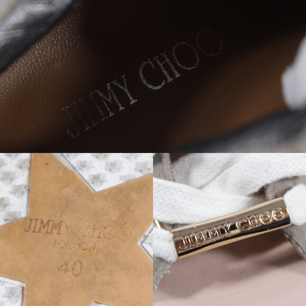 Jimmy Choo 00S Suede Patent Leather Sneakers Vintage Size US 10 / IT 40 - 9 Thumbnail
