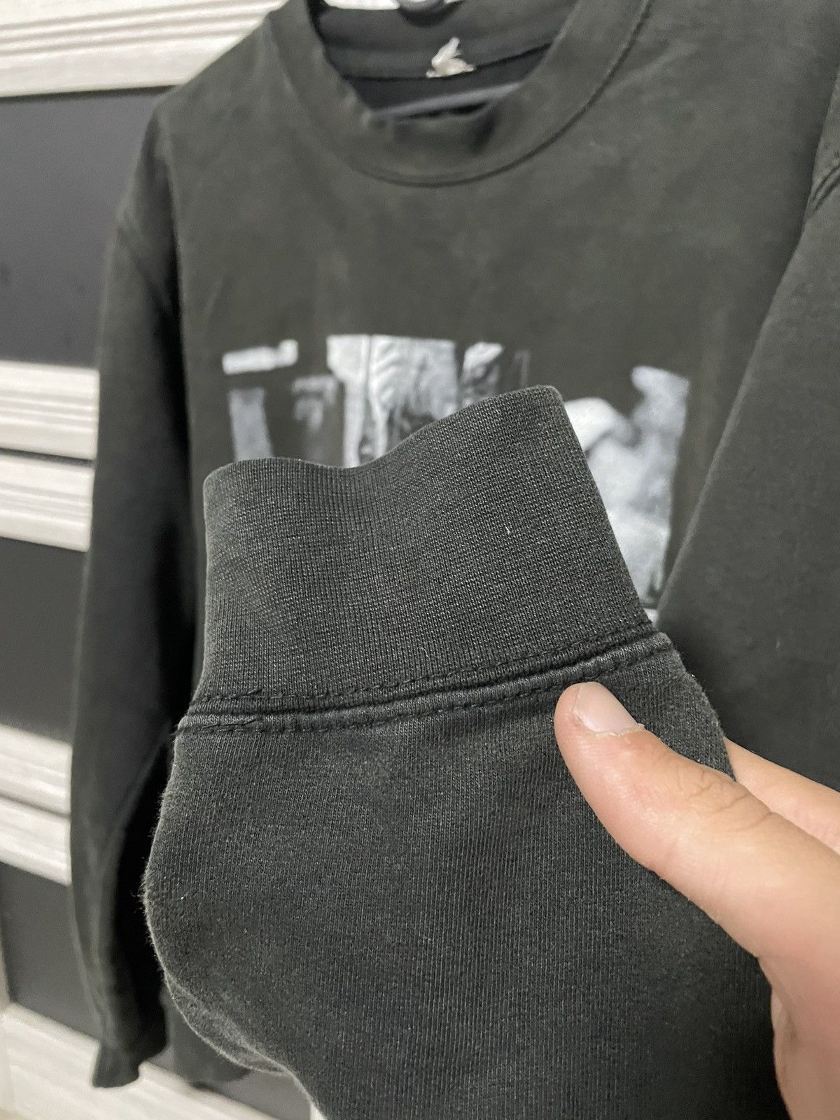 Band Tees × Vintage Vintage 90s Run DMC Adidas David Corio Photo Sweatshirt Size US L / EU 52-54 / 3 - 11 Thumbnail