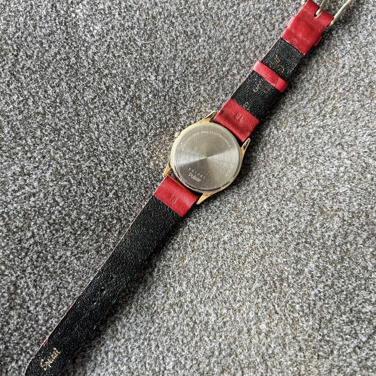 Other Pulsar Red Strap Quartz Watch Size ONE SIZE - 4 Thumbnail