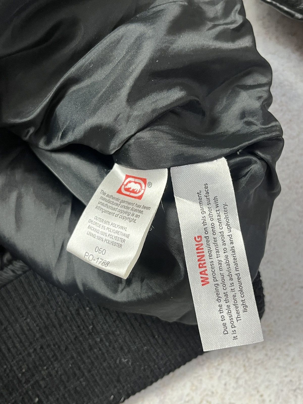 Ecko Unltd. Vintage Ecko Unltd Leather Jacket Vintage & Rare Rhino Size US XXL / EU 58 / 5 - 8 Thumbnail