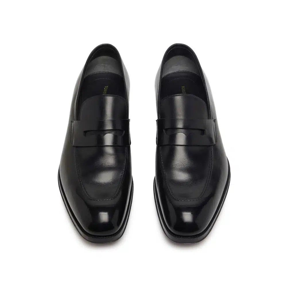 Tom Ford o1loc1c1024 J1181T Formal Loafers in Black Size US 7 / EU 40 - 2 Thumbnail