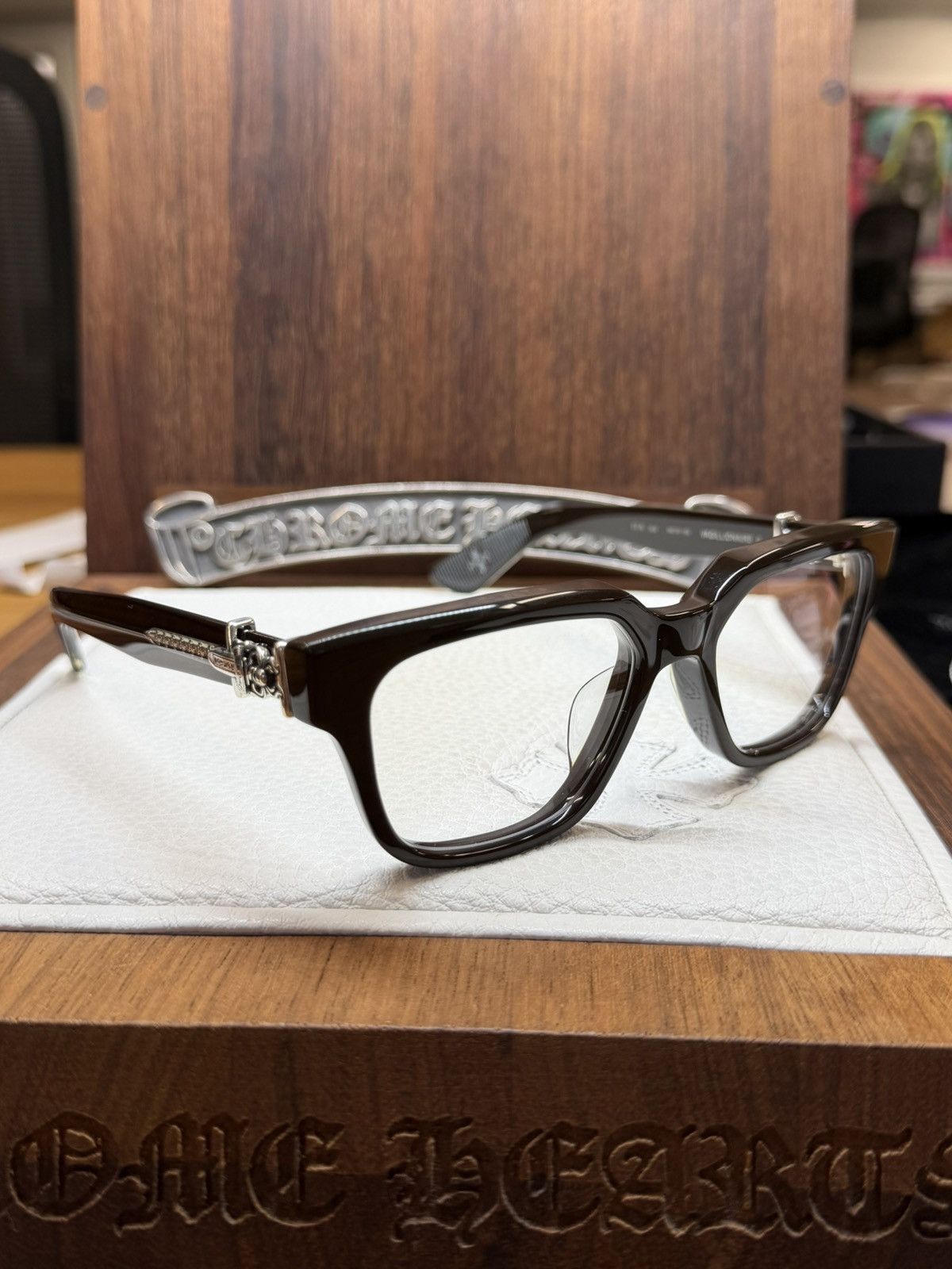 Chrome Hearts Chrome Hearts Vagillionaire II Glasses Size ONE SIZE - 5 Thumbnail