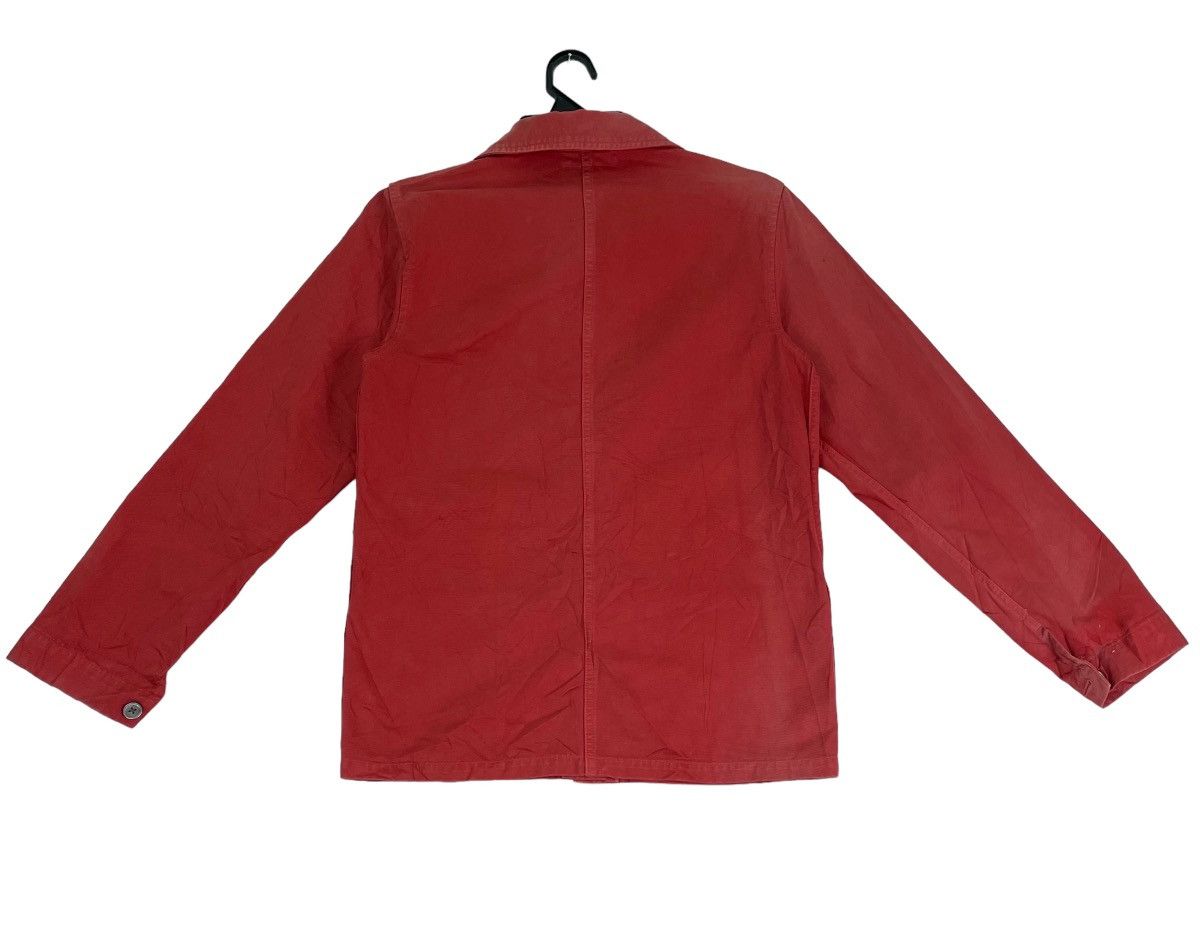 Margaret Howell × Vintage Vtg 90s Margaret Howell workwear red cotton jacket Size M / US 6-8 / IT 42-44 - 4 Thumbnail