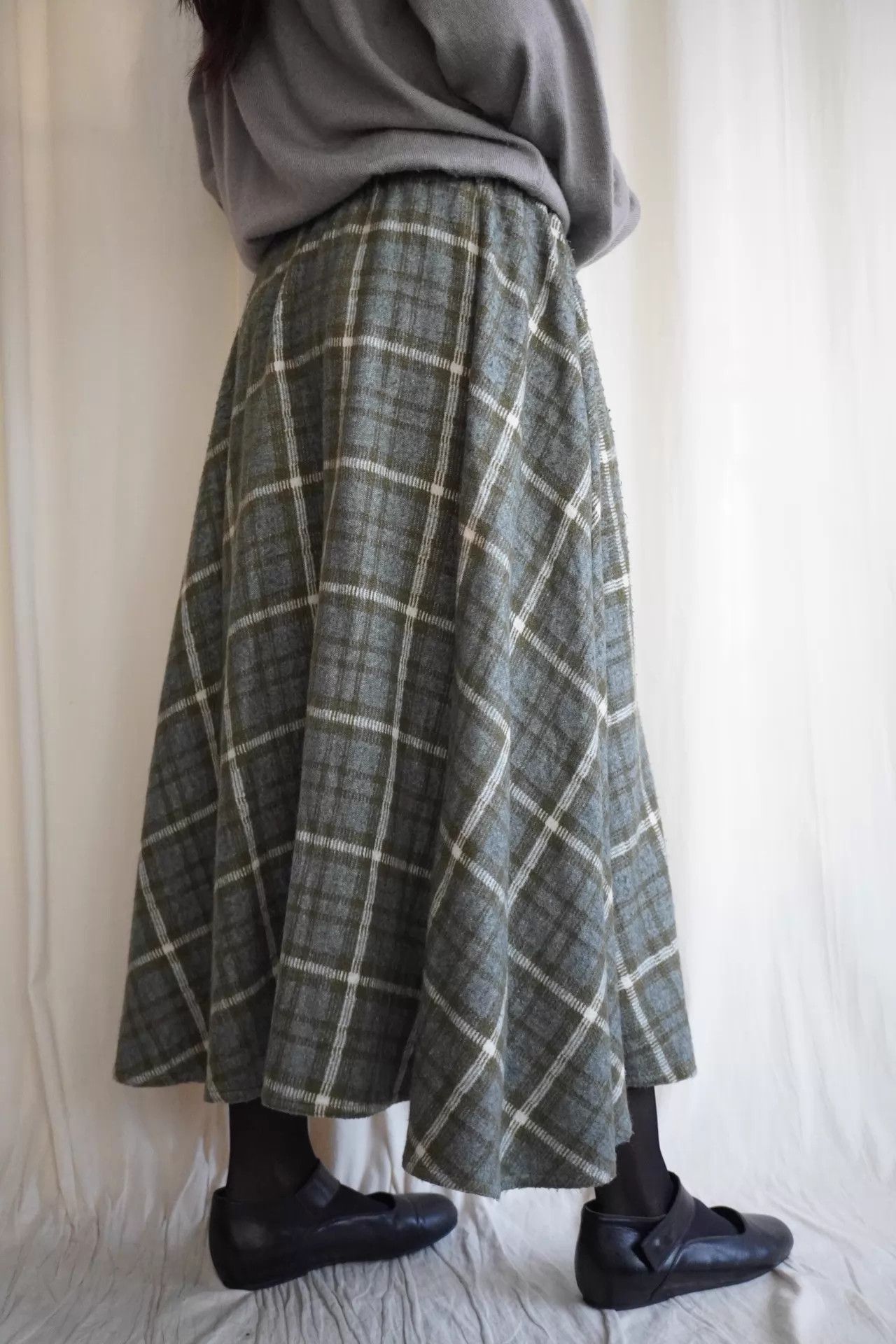 Comme des Garcons COMME des GARCONS 1983 Early Checked Skirt Women’s Size 27" / US 4 / IT 40 - 7 Thumbnail