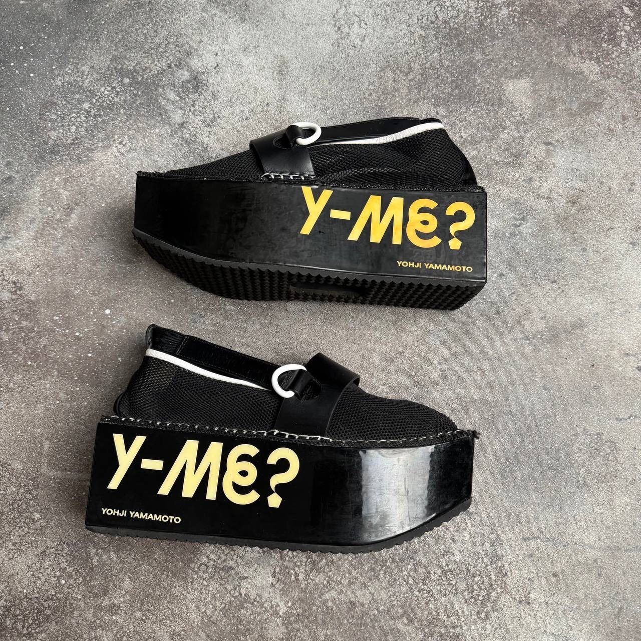 Yohji Yamamoto Y-3 Yohji Yamamoto x Adidas S/S14 Mesh Platform Shoes Size US 8 / IT 38 - 3 Thumbnail