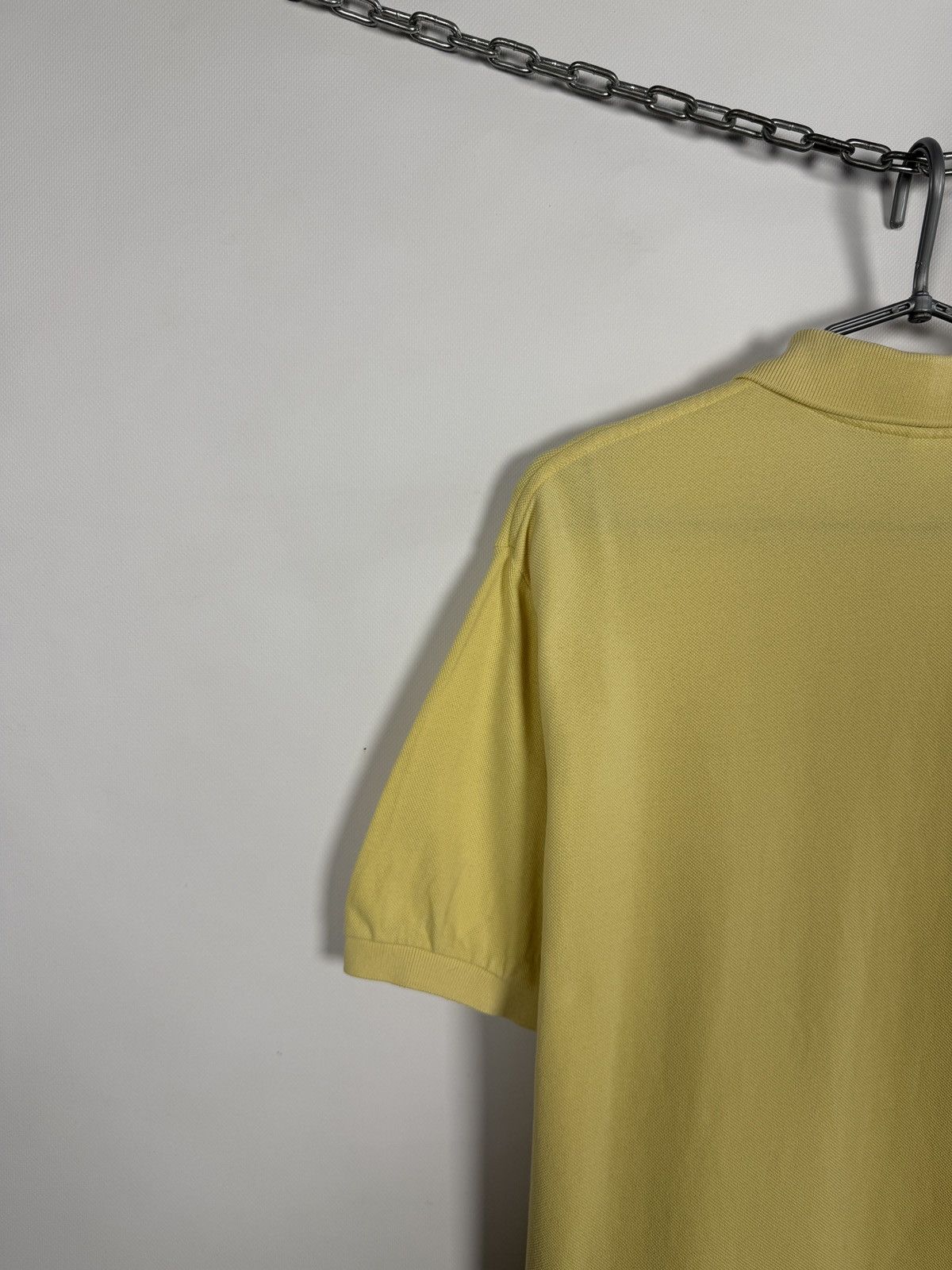 Lacoste Men’s Lacoste Vintage Short Sleeve Polo Shirt Yellow Size 7 Size US XXL / EU 58 / 5 - 12 Thumbnail