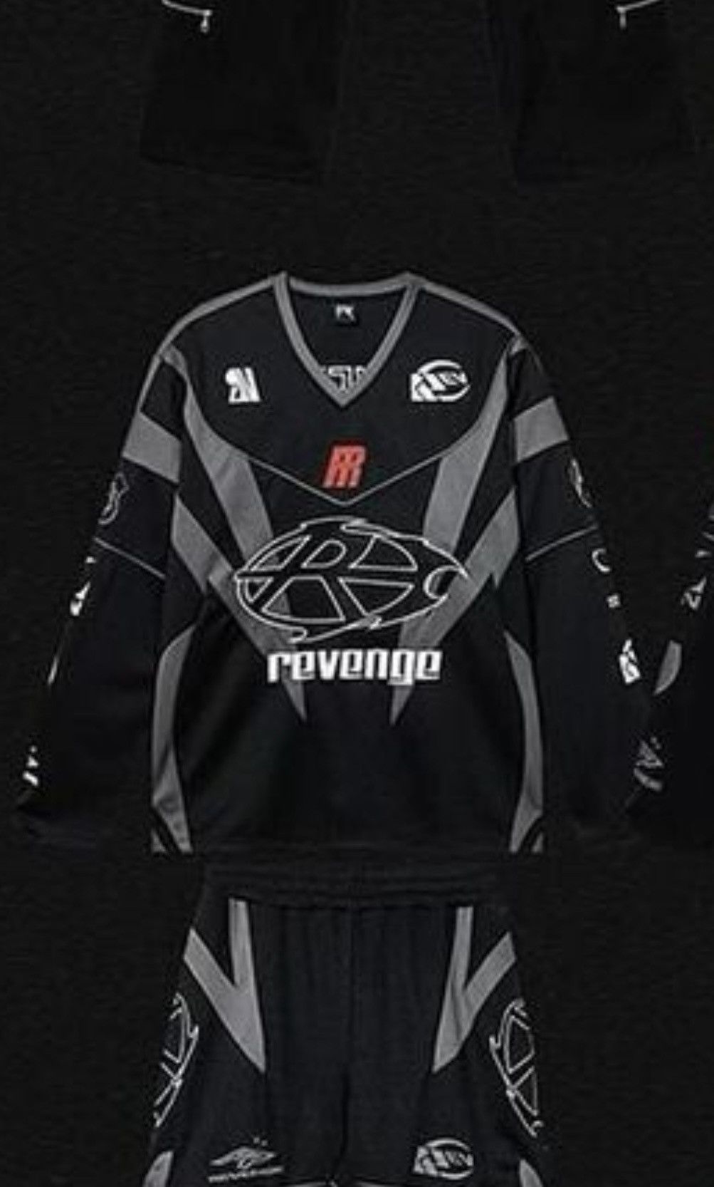 Store *RARE* Black/Gray Revenge Jersey