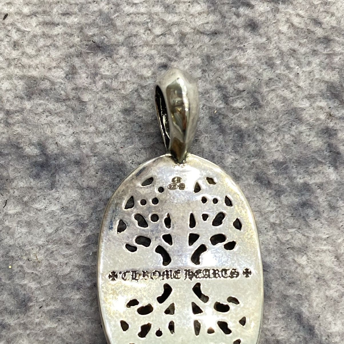 Chrome Hearts Chrome Hearts Oval Cross charm silver Size ONE SIZE - 5 Thumbnail