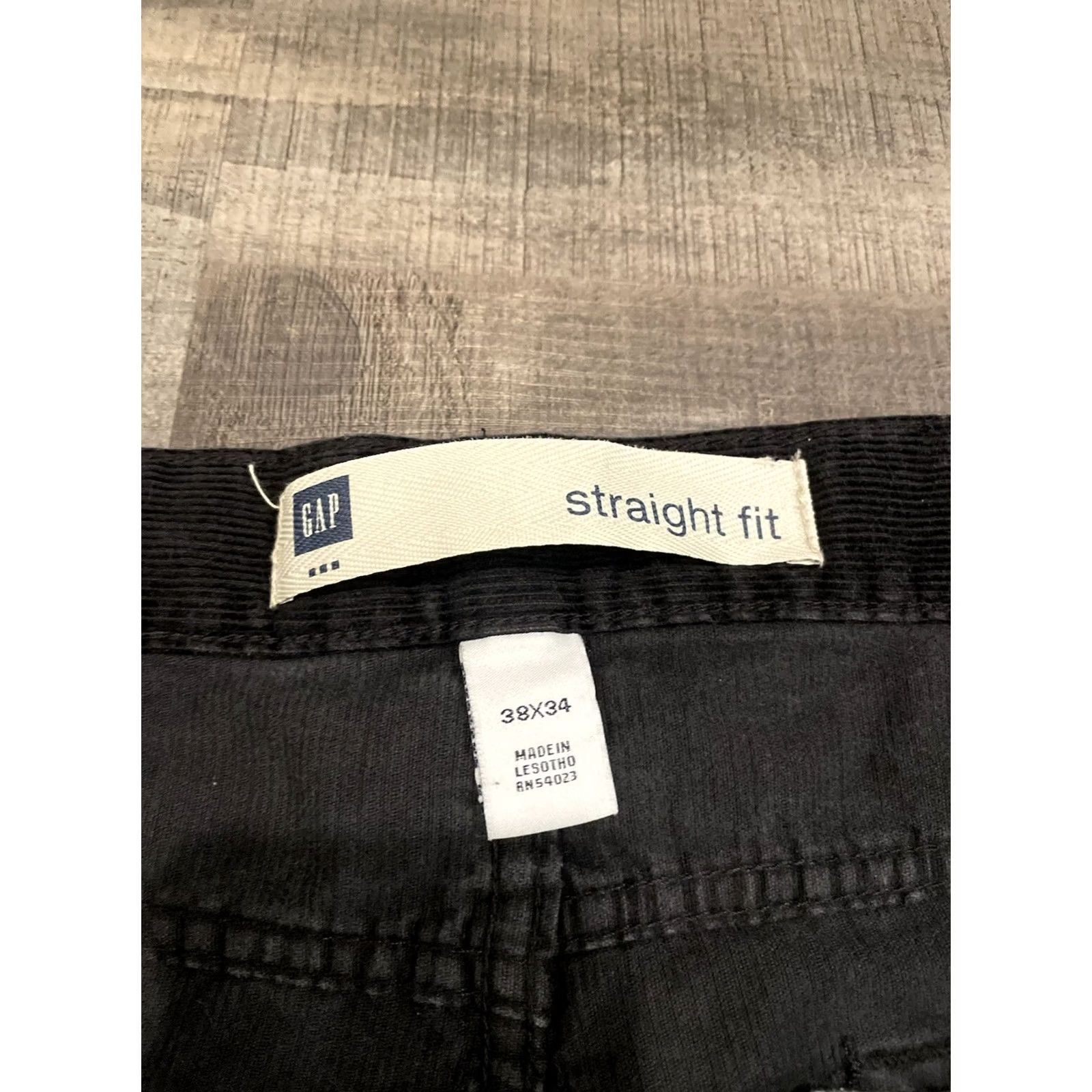 Gap VINTAGE Gap Pants Men 38x34 Black Chino Corduroy Thick Baggy Easy Fit Y2K F254 Pants Regular Men Blue 90s Style Corduroy Straight Size US 38 / EU 54 - 6 Thumbnail
