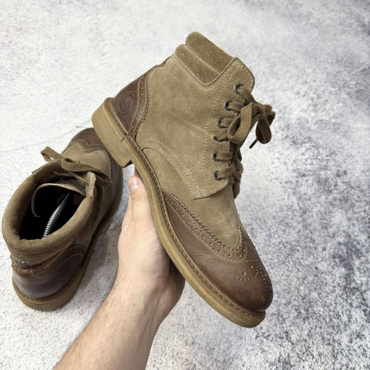 Designer × Panama Jack Panama Jack Brogue Boots US9 UK8 EU42 27cm Size US 9 / EU 42 - 5 Thumbnail