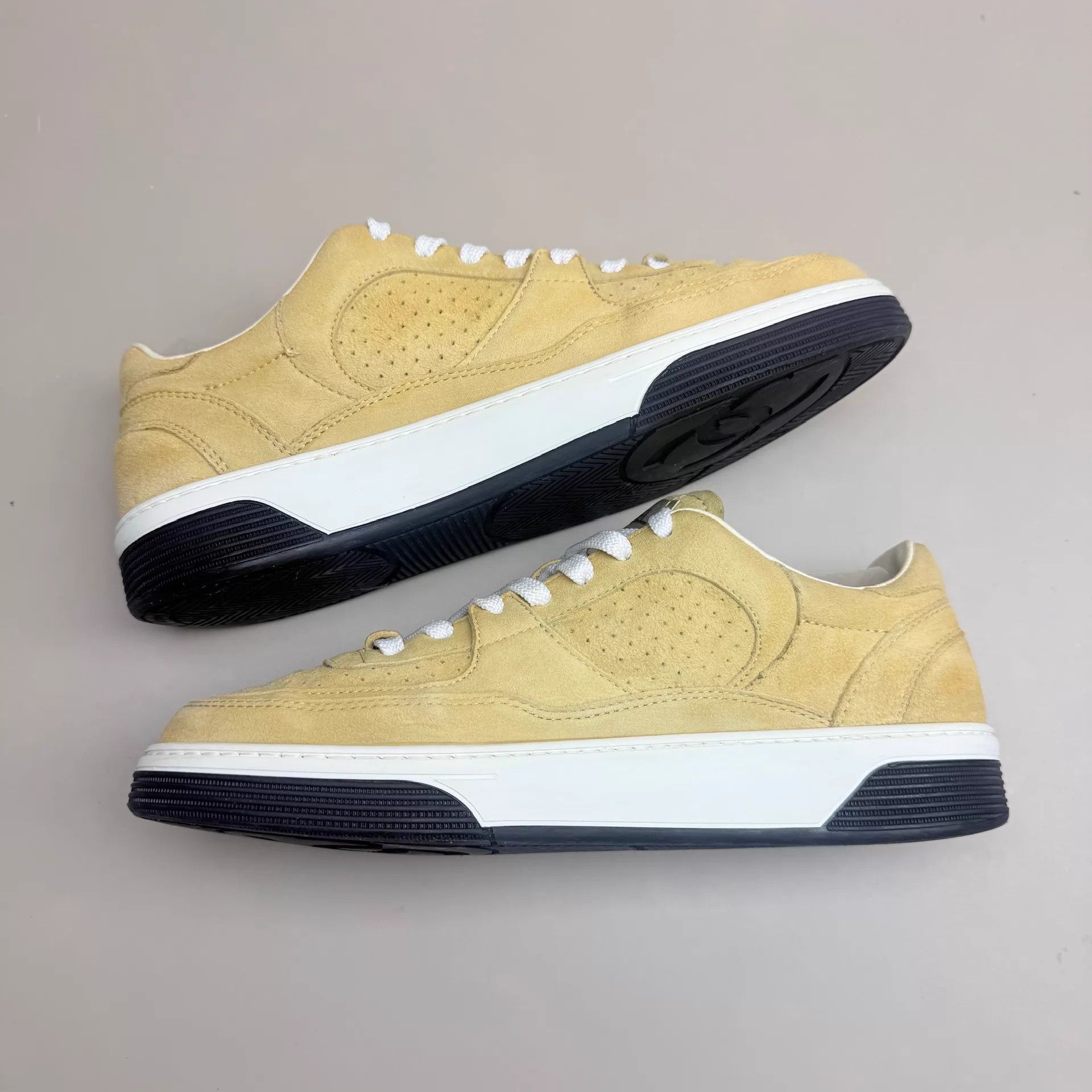 Chanel CHANEL Double C Air Force Sneaker Wheat 39 99 New Size US 6 / EU 39 - 5 Thumbnail