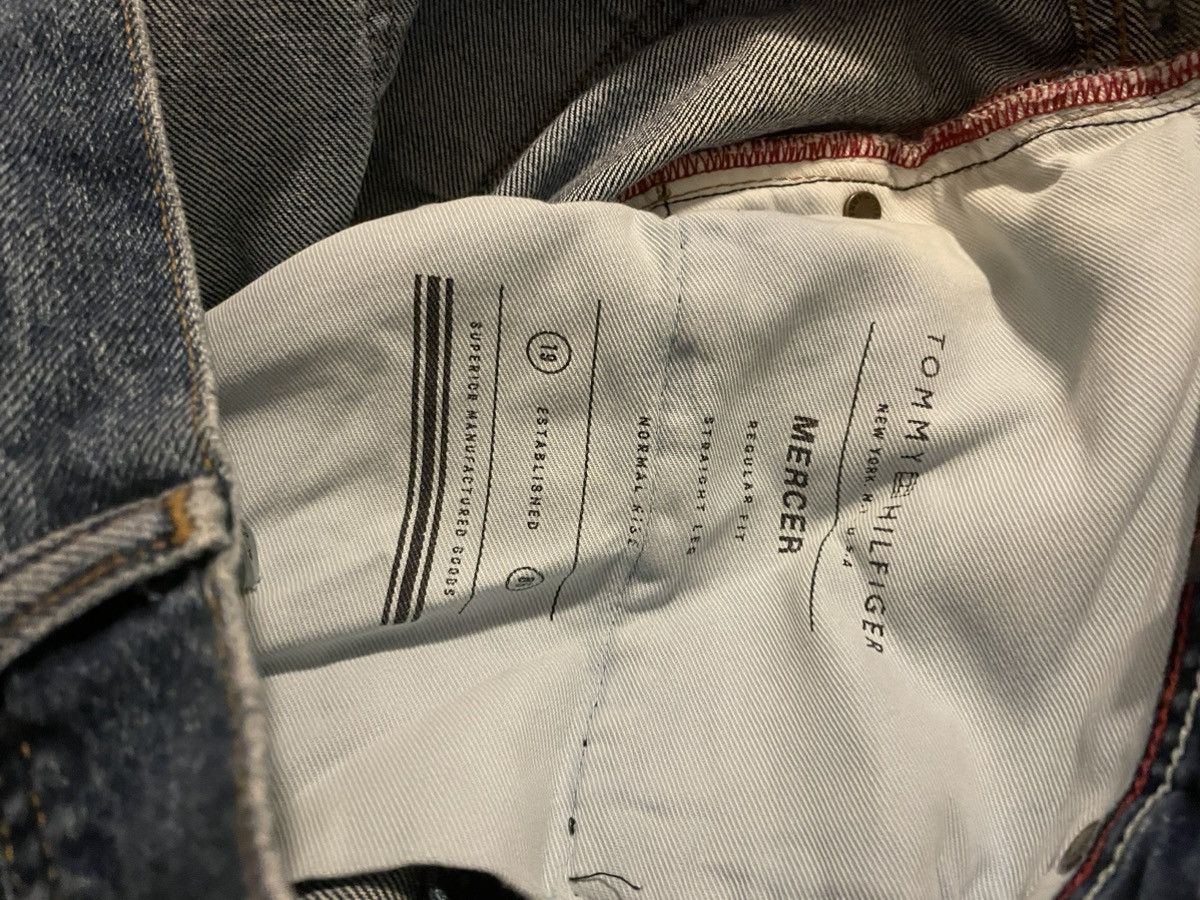 Tommy Hilfiger Tommy Hilfiger Mercer Jeans Dark Wash Straight Leg 38/34 Size US 38 / EU 54 - 13 Thumbnail