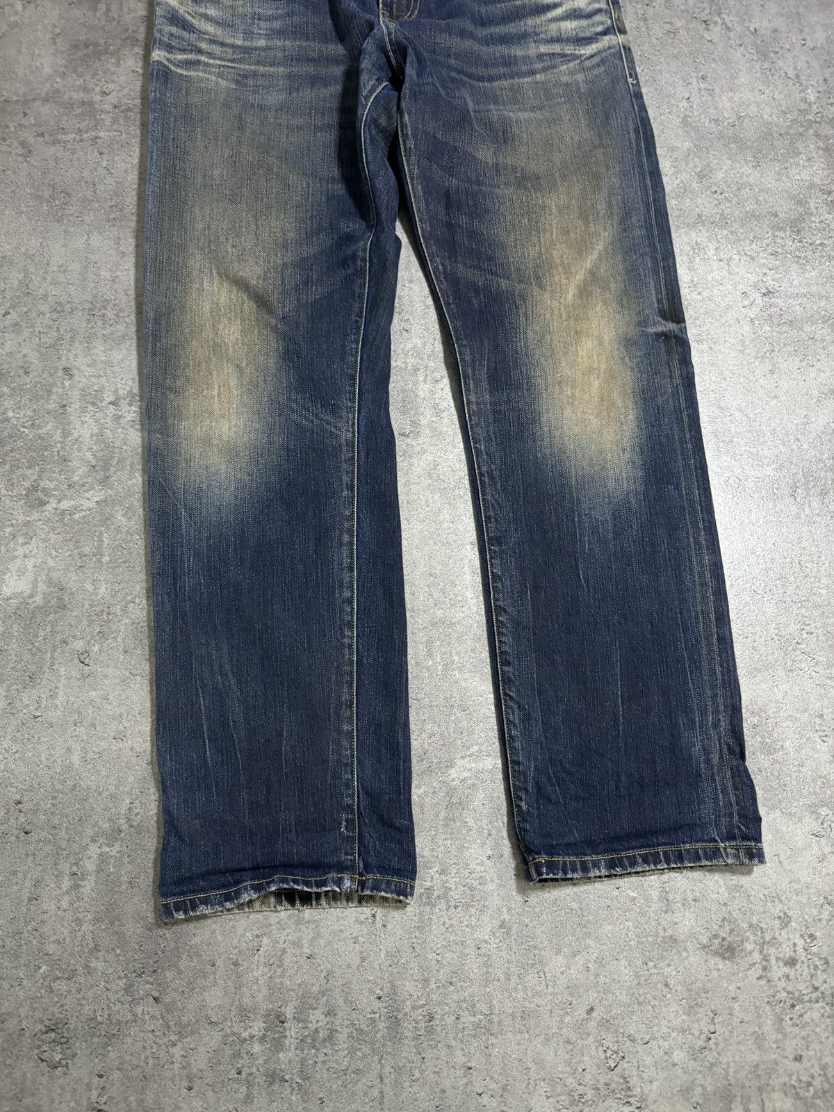 Japanese Brand × Vintage Guess Selvedge Vintage Baggy Jeans Distressed Rap Skate Y2K Size US 28 / EU 44 - 7 Thumbnail