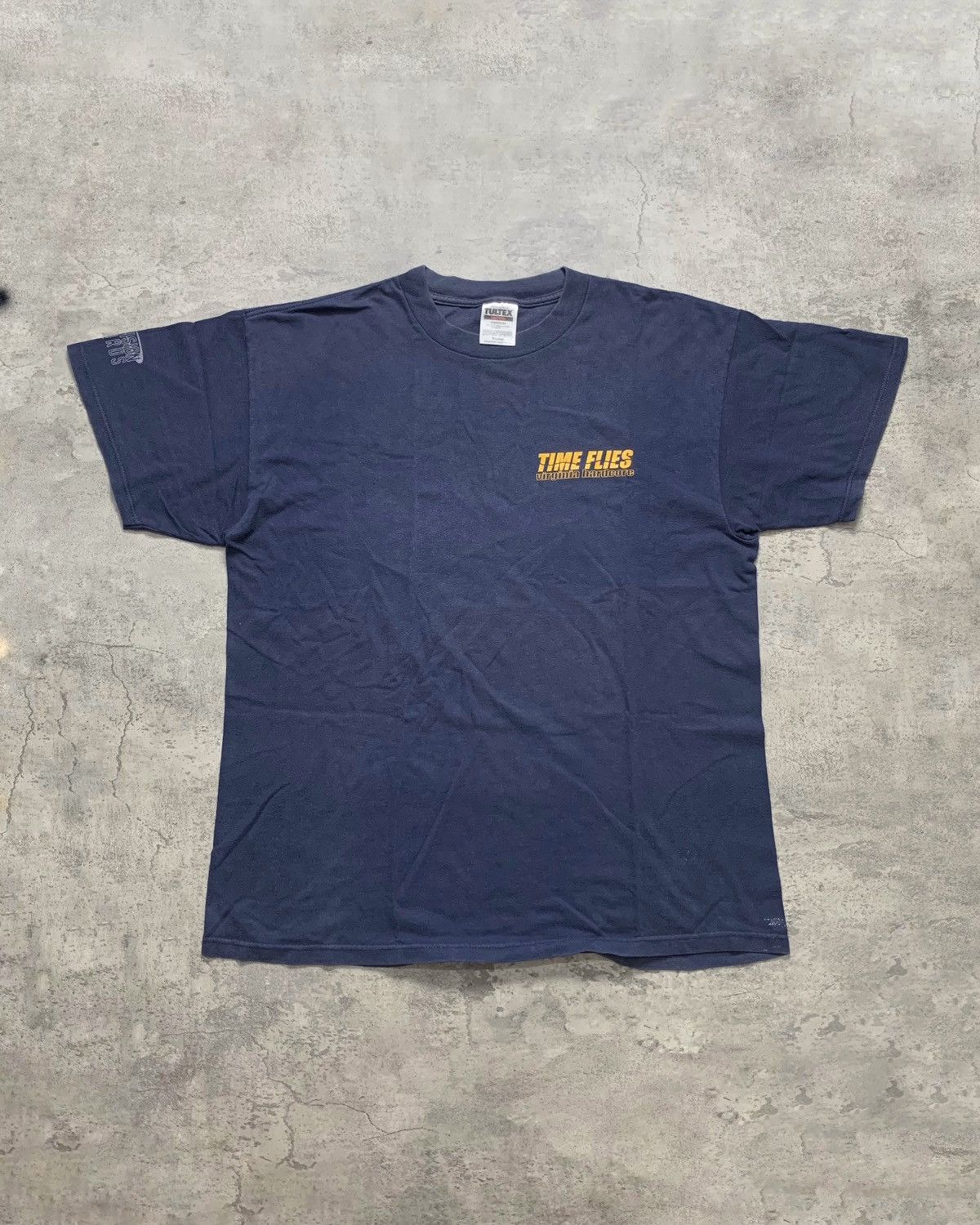 Band Tees Vintage Time Flies virginia hardcore band shirt strife Bane Size US XL / EU 56 / 4 - 2 Thumbnail
