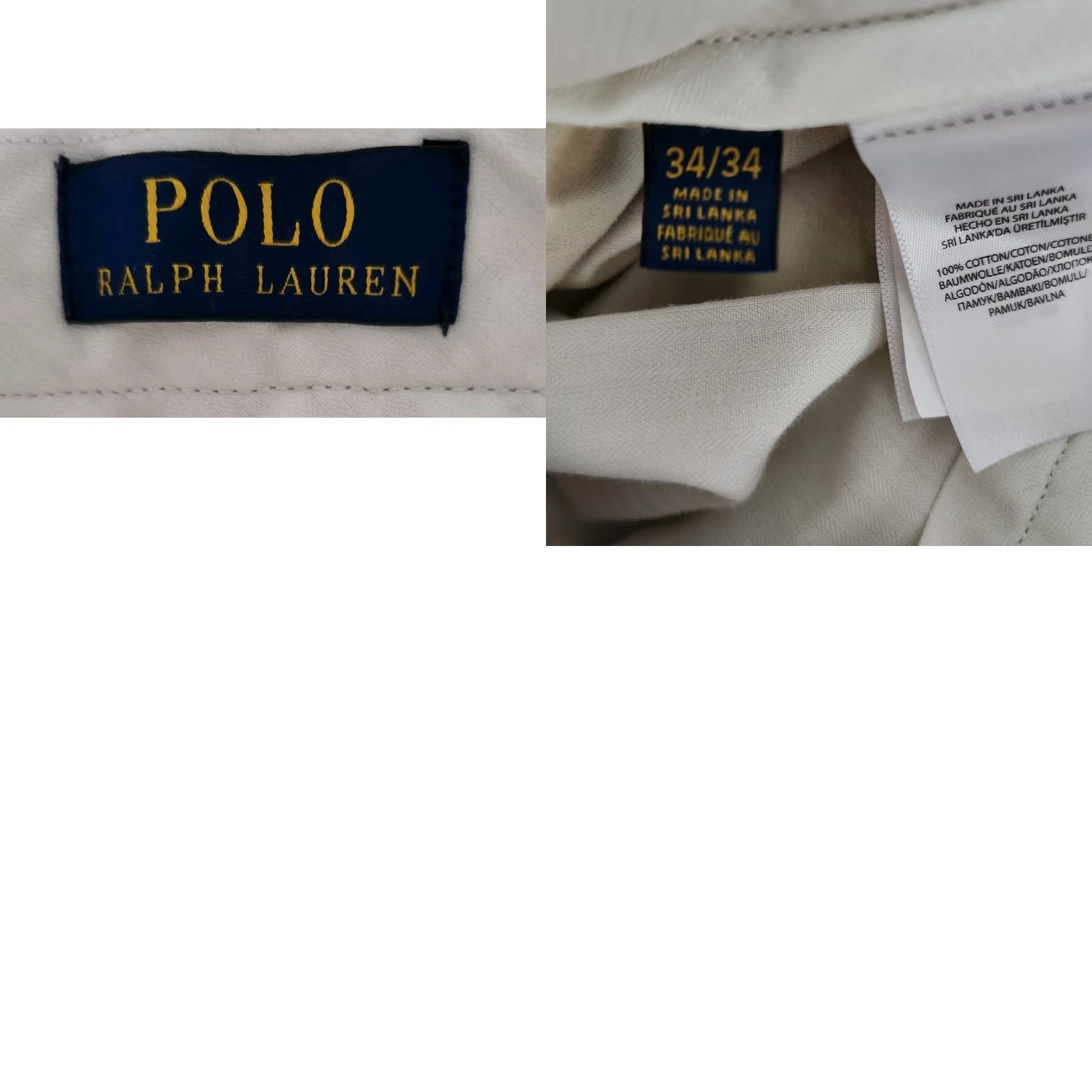Polo Ralph Lauren Polo Ralph Lauren Pants 34x34 Beige Chino Slacks Regular Fit Straight Leg Preppy Pants Mens Beige 34 Regular Straight Chino Preppy Size US S / EU 44-46 / 1 - 8 Thumbnail