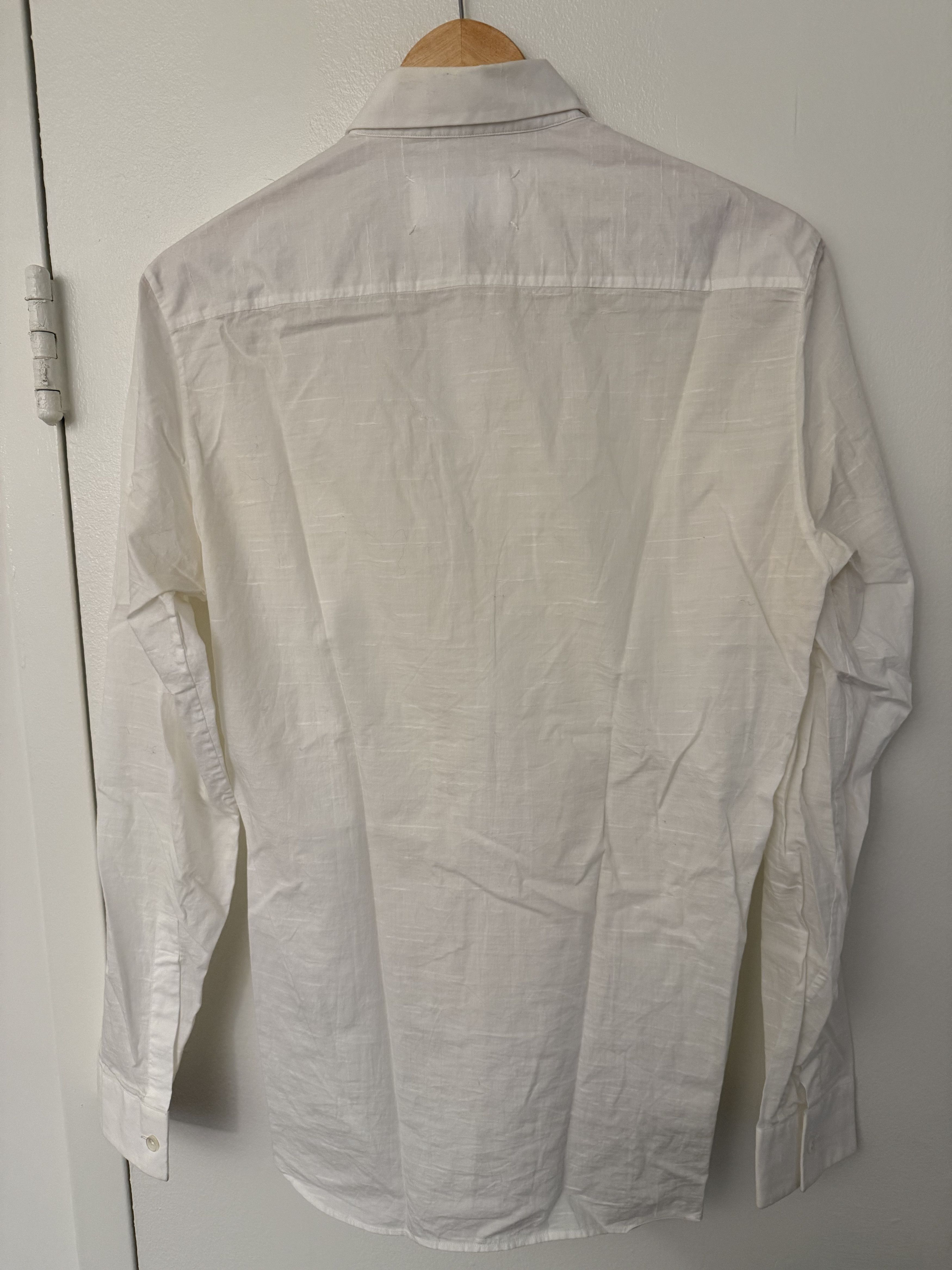 Maison Margiela maison margiela white button shirt wrinkled Size US S / EU 44-46 / 1 - 5 Thumbnail