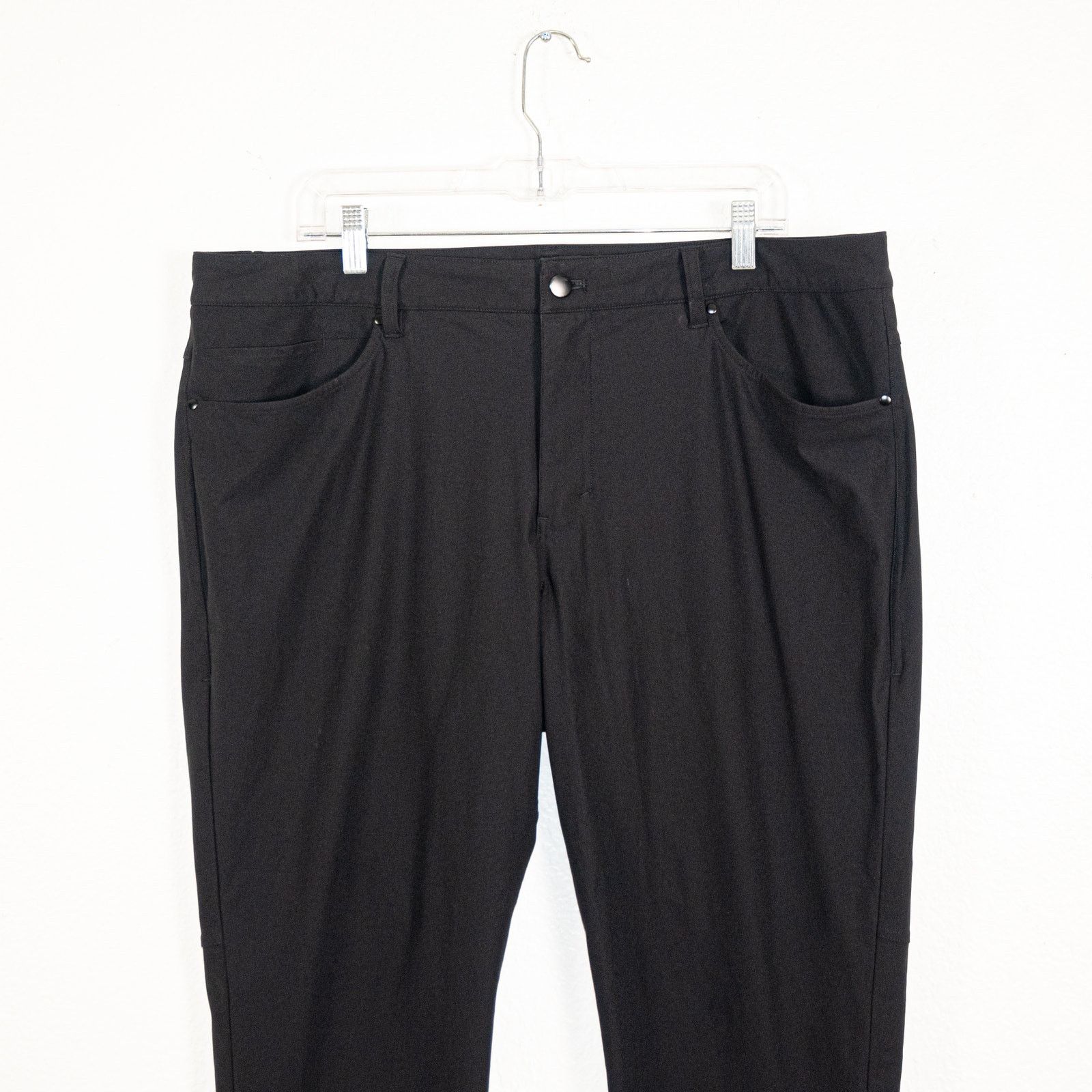 Lululemon Lululemon ABC Slim fit 5 Pocket Pants in Black Warstreme 38 Size US 38 / EU 54 - 5 Thumbnail