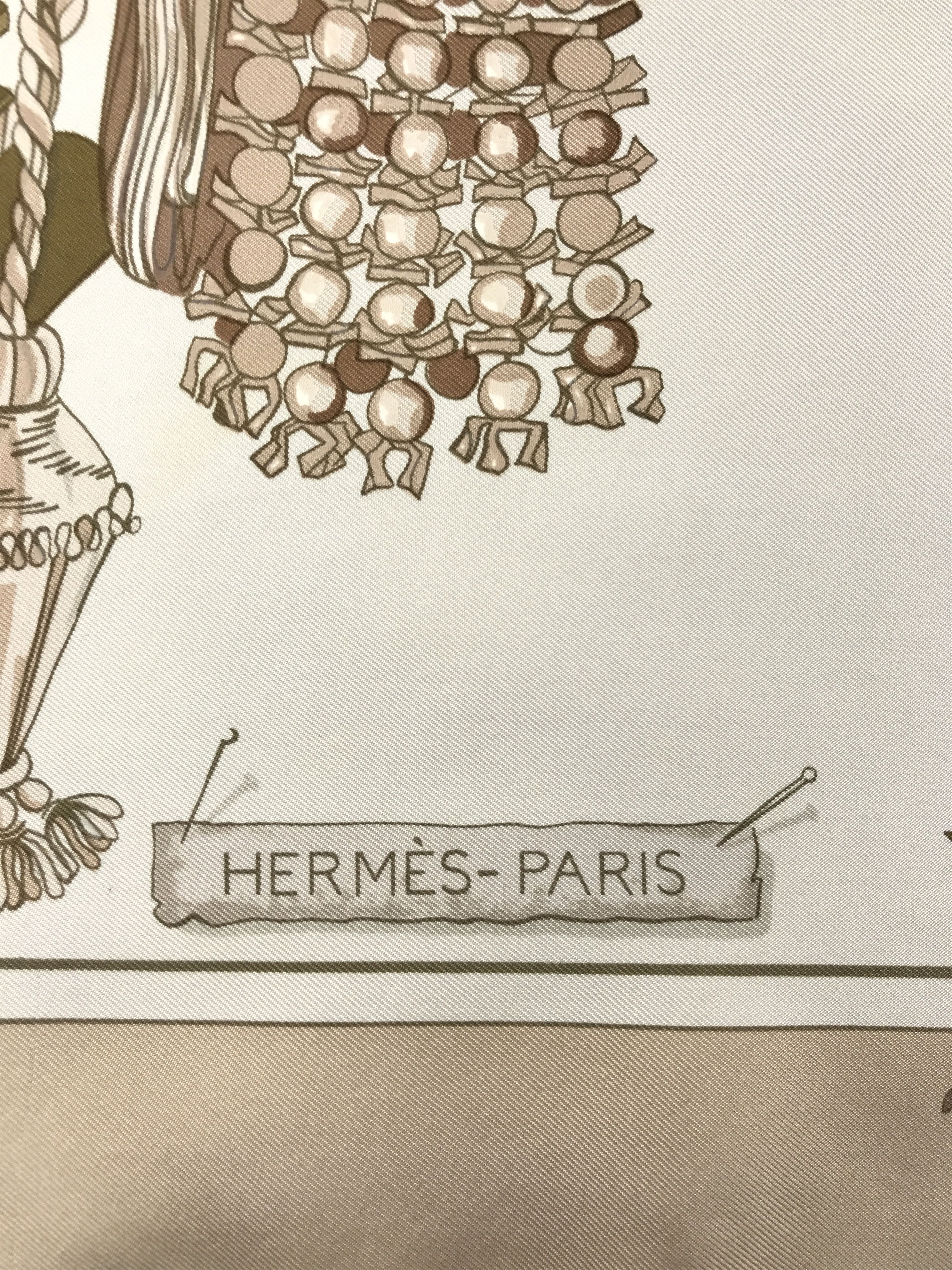 Hermes Vintage Hermes Silk Scarf Size ONE SIZE - 5 Thumbnail