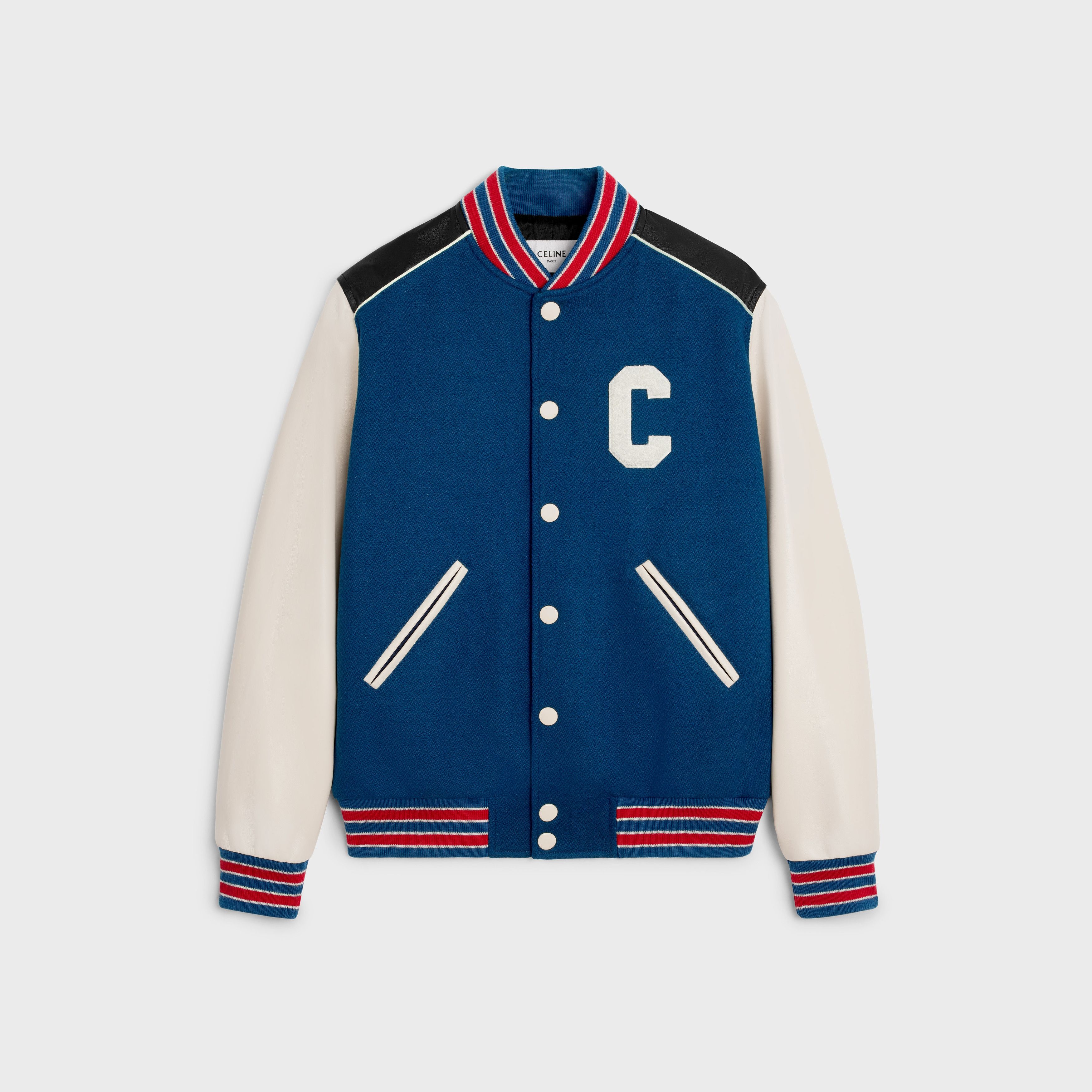 Celine CLASSIC TEDDY JACKET IN TEXTURED WOOL Size US M / EU 48-50 / 2 - 1 Thumbnail