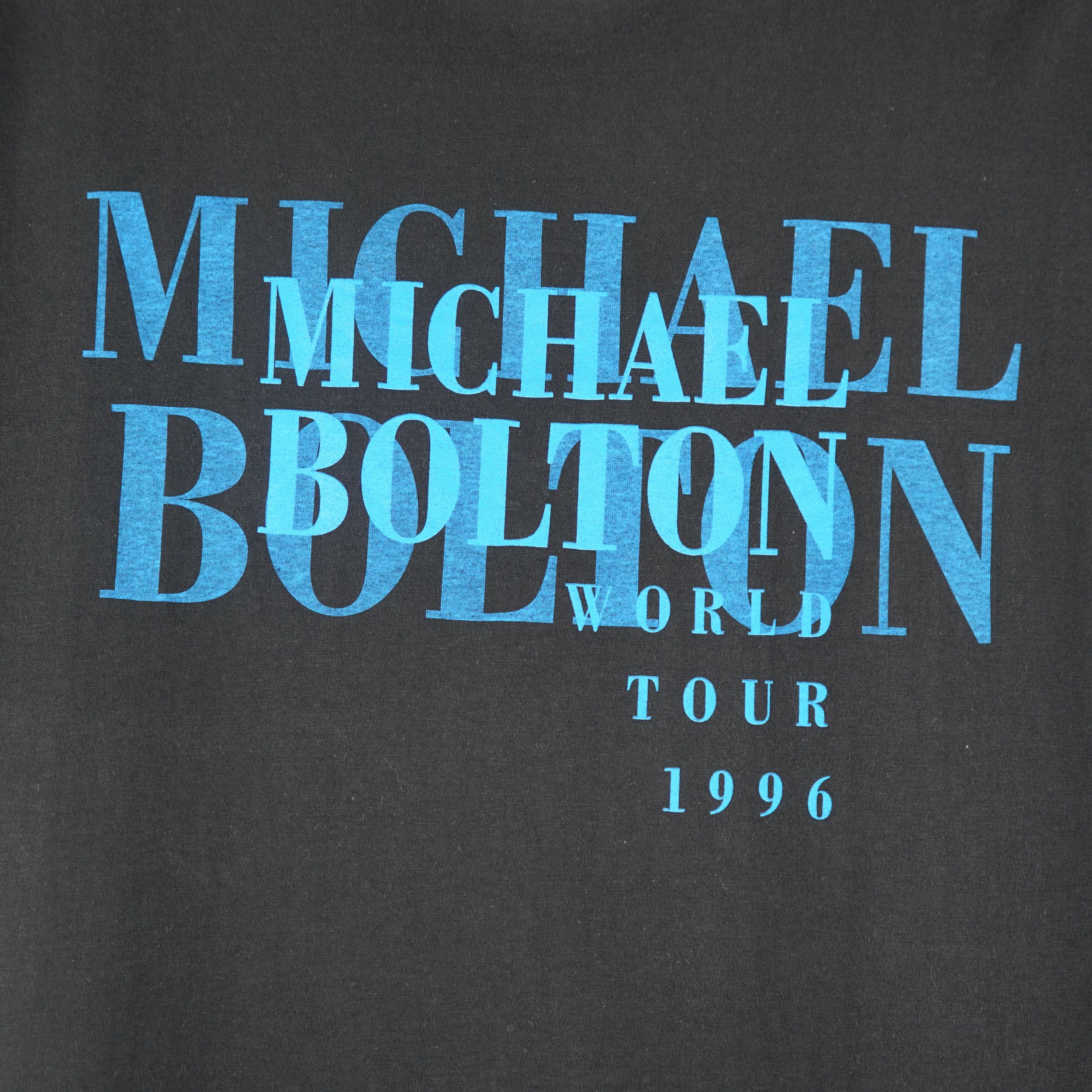 Band Tees × Vintage Vintage 1996 Michael Bolton Tour T-Shirt Size US L / EU 52-54 / 3 - 7 Thumbnail