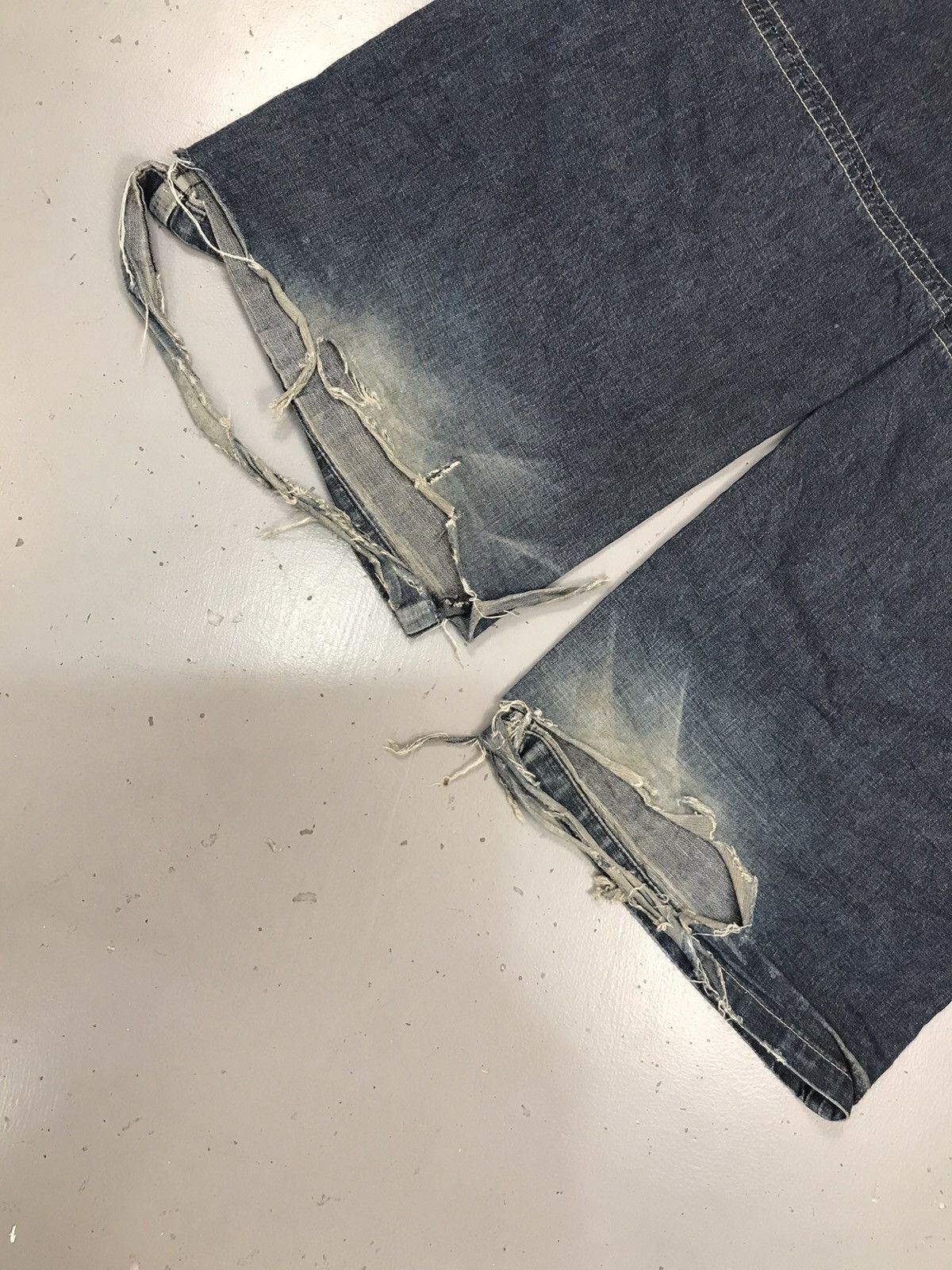 Vintage Vintage blue bolt big pocket carpenter cargo denim Size US 32 / EU 48 - 10 Thumbnail