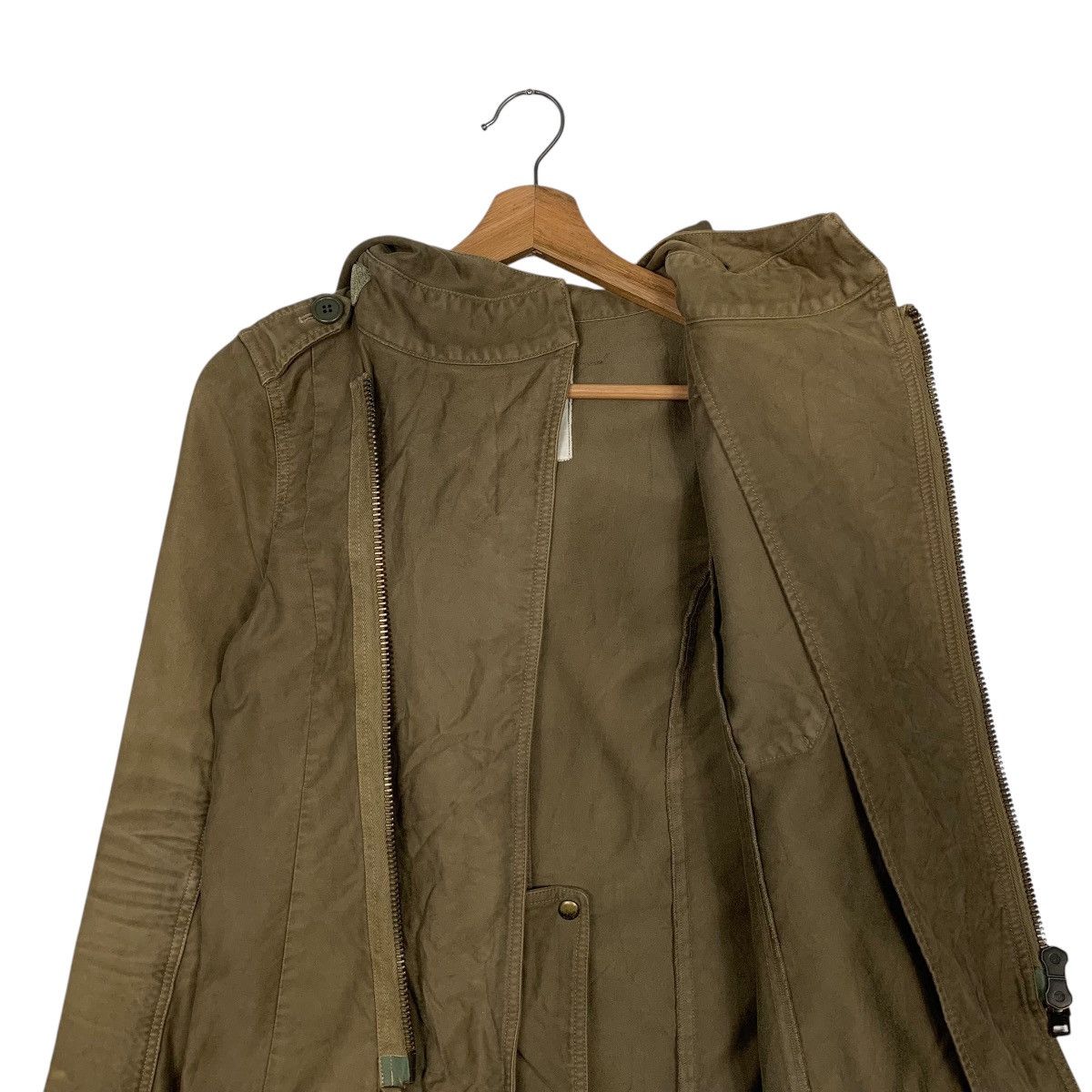 Japanese Brand Japanese Brand AKM Permanent Modern Hooded Parka Jacket Size S / US 4 / IT 40 - 11 Thumbnail