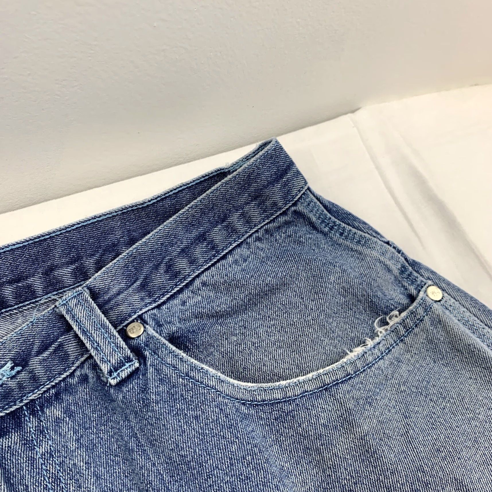 Vintage Vintage Webs Baggy Fit Jeans Adult 38x31 Blue Straight Leg Streetwear Grunge Y2K Size US 38 / EU 54 - 7 Thumbnail