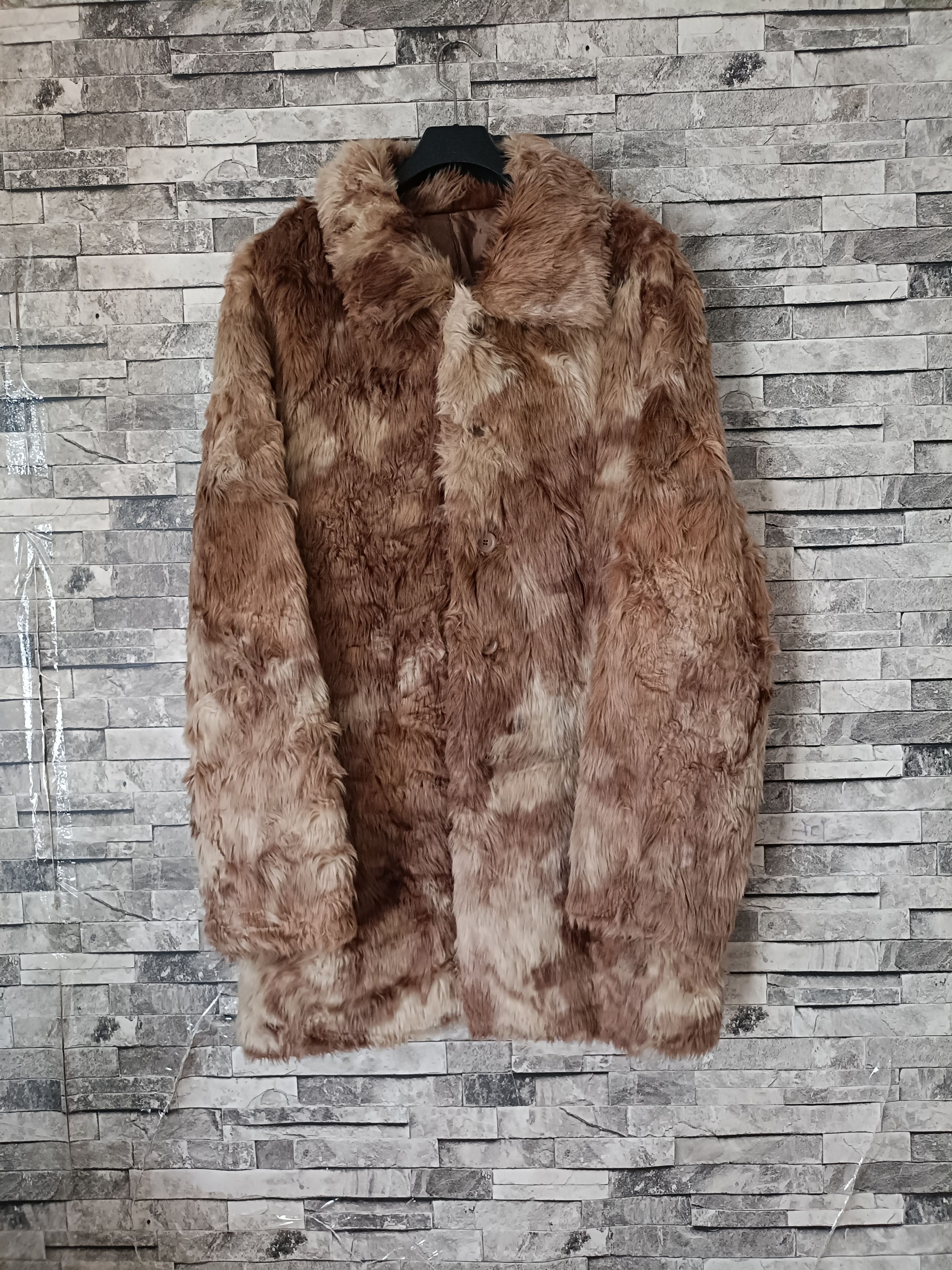 Japanese Brand Y2K L'garage rocker grunge faux fur coat Size US L / EU 52-54 / 3 - 1 Thumbnail