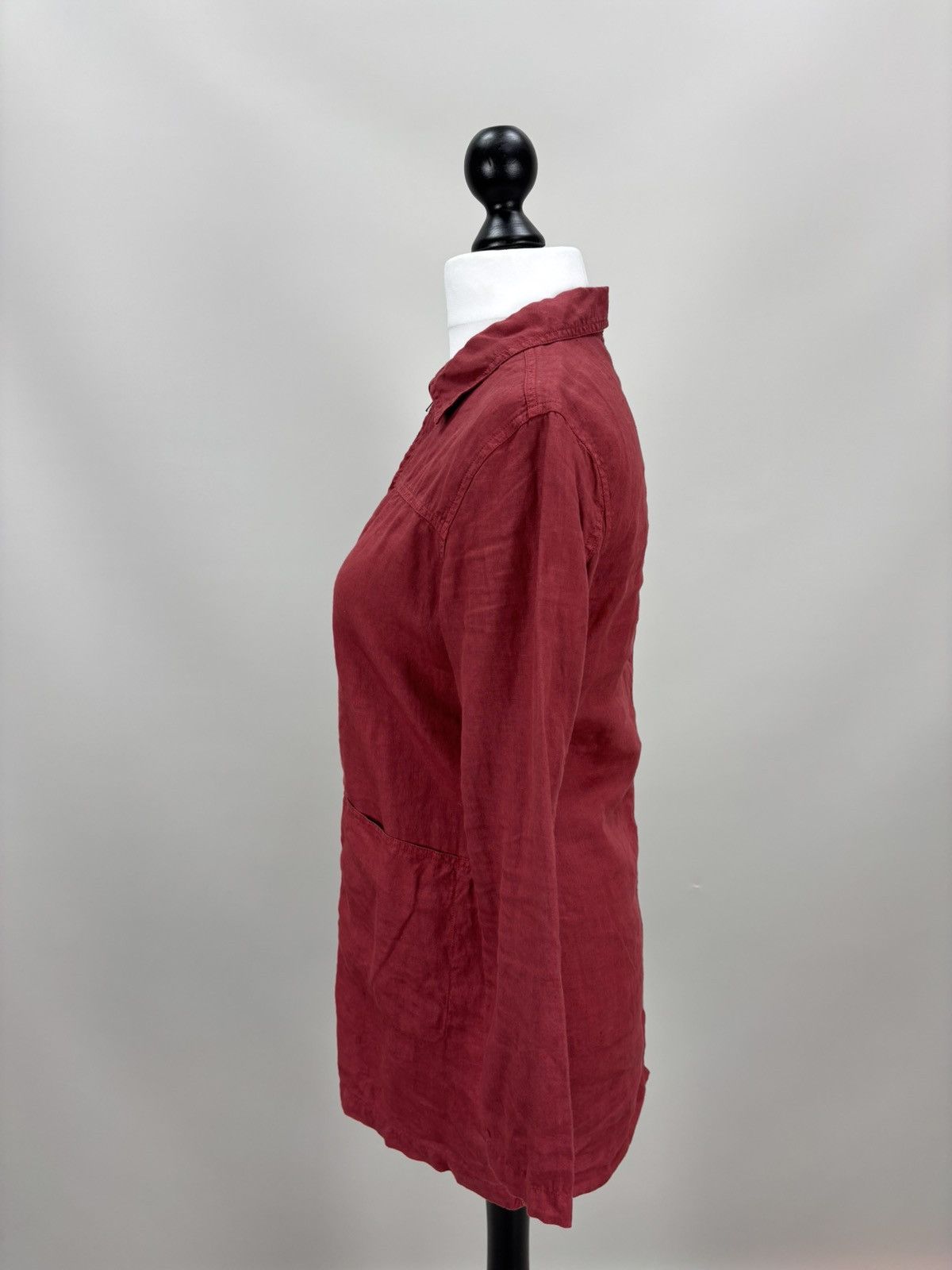 Transit Womens linen jacket Transit Par Such Size 2 Color Red Size M / US 6-8 / IT 42-44 - 9 Thumbnail