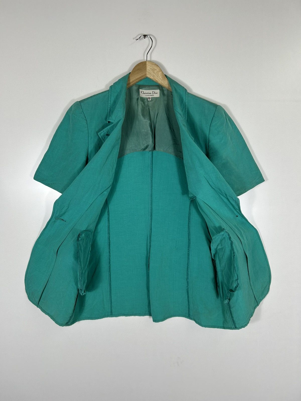 Christian Dior Monsieur Vintage Christian Dior Coordonnés Short Sleeve Blazer Size M / US 6-8 / IT 42-44 - 8 Thumbnail