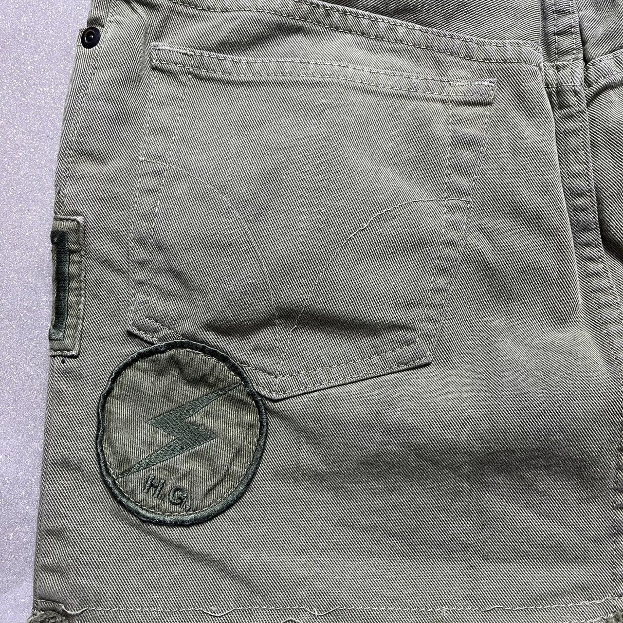 Hysteric Glamour × Le Grande Bleu (L.G.B.) Hysteric Glamour Army Military Style Mini Skirt Size 30" / US 8 / IT 44 - 13 Thumbnail