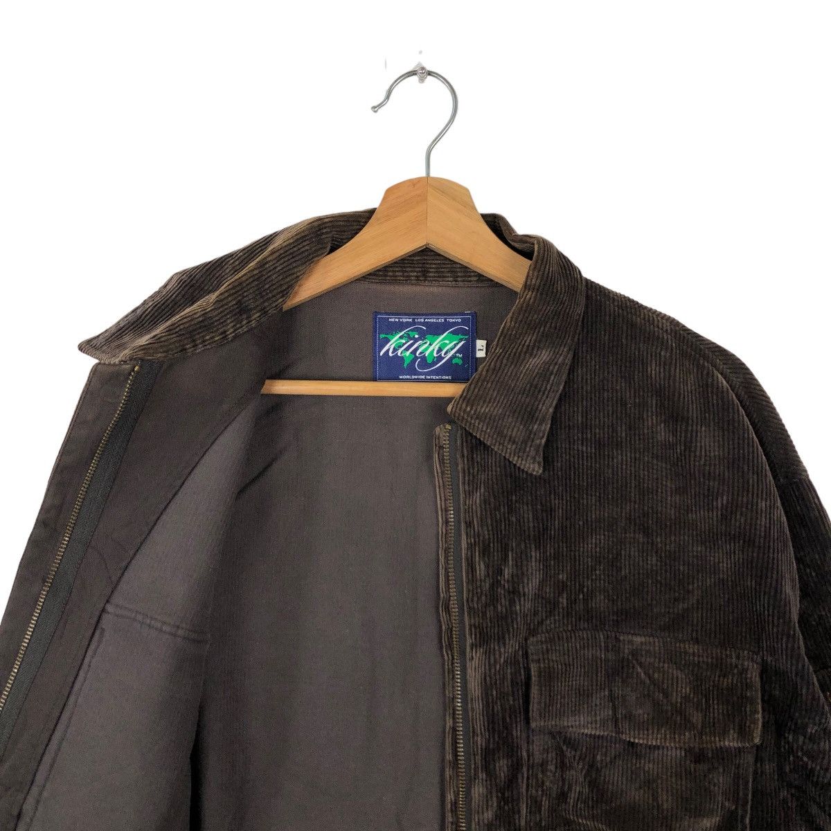 Hysteric Glamour VINTAGE CORDUROY CHORE JACKET KINKY BY HYSTERIC GLAMOUR Size US L / EU 52-54 / 3 - 9 Thumbnail