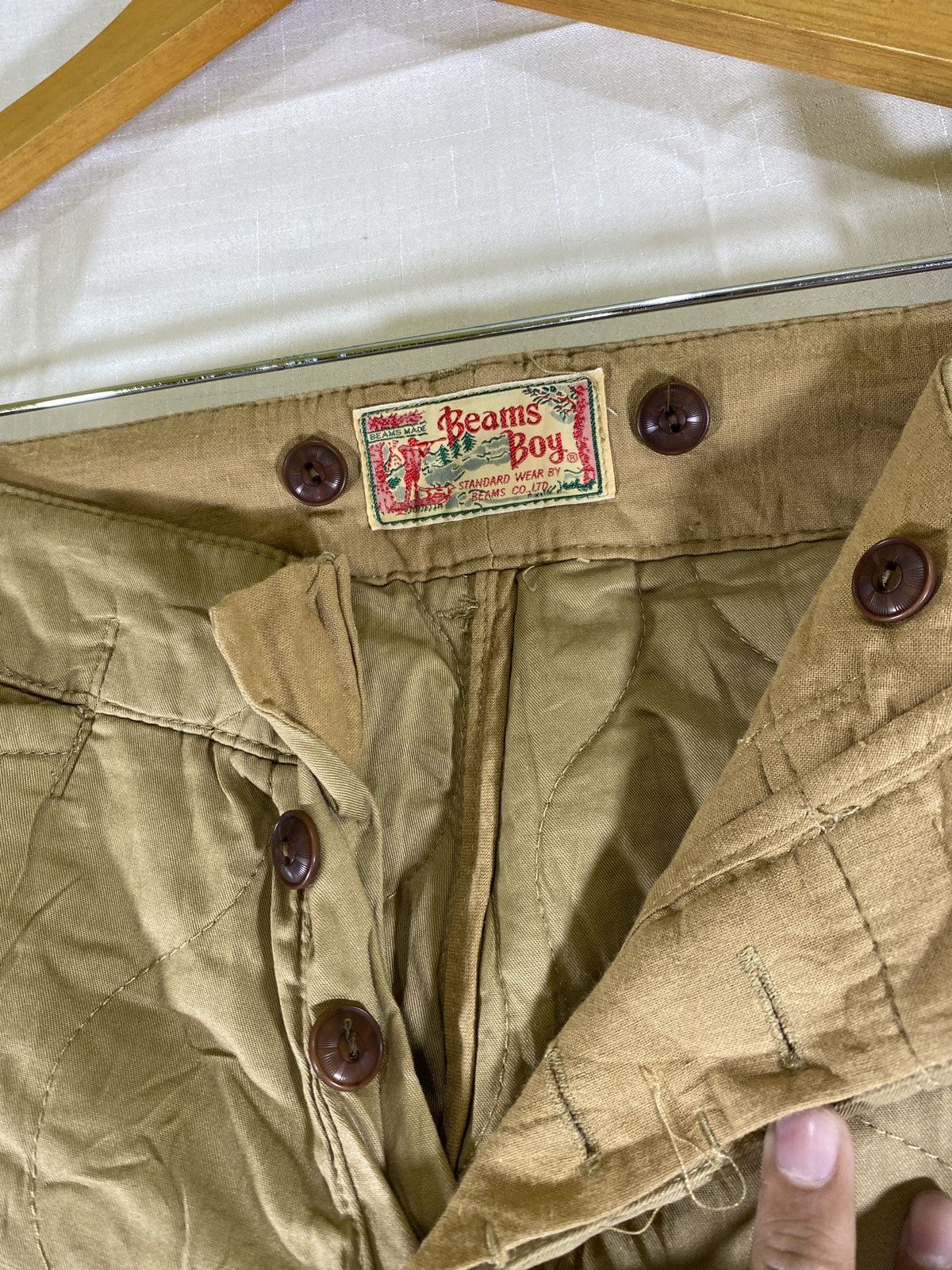 Beams Plus quilted front pocket Size US 34 / EU 50 - 3 Thumbnail