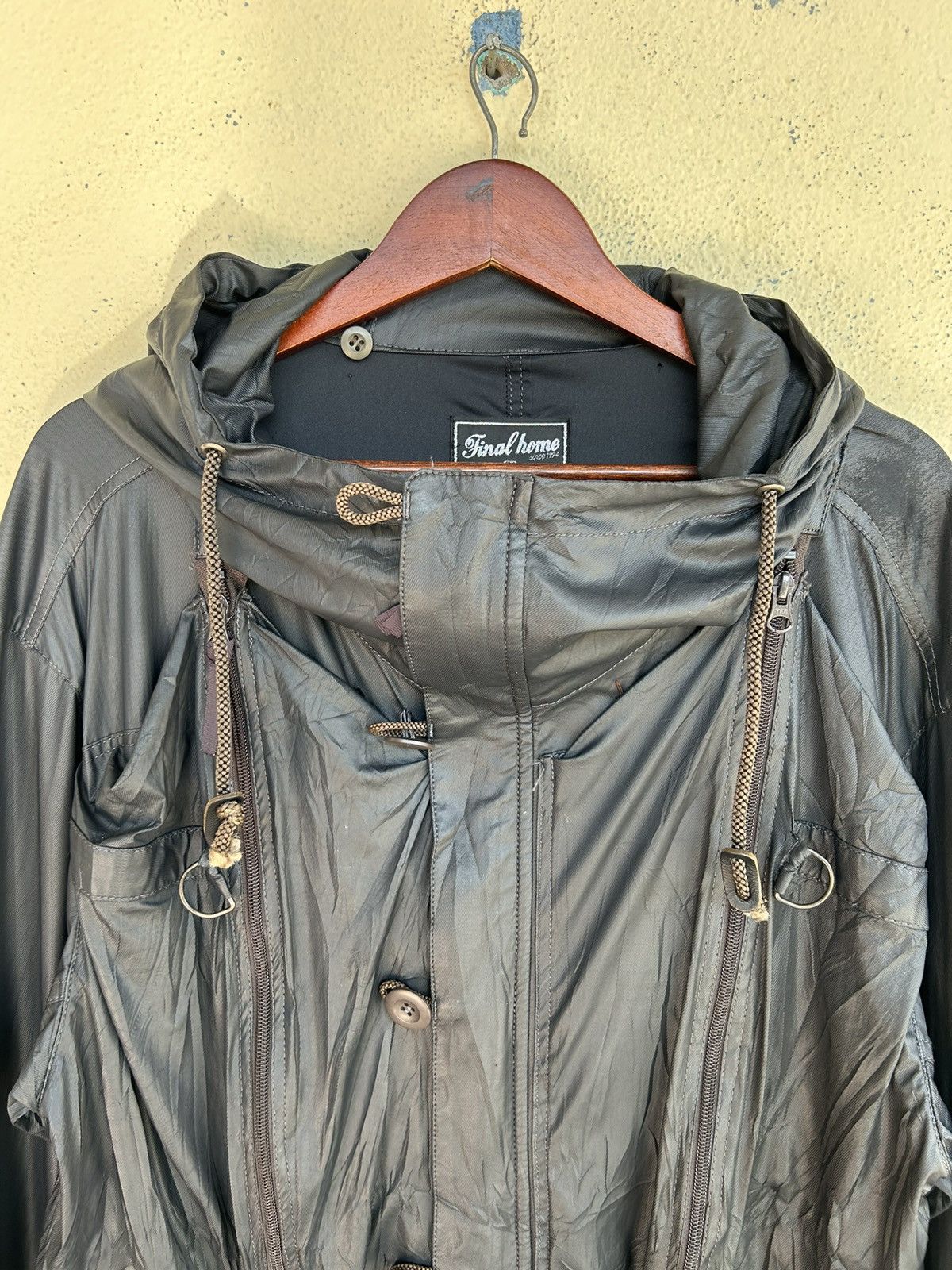 Final Home Final Home Prototype Sample Waxed Hooded Jacket Size US M / EU 48-50 / 2 - 11 Thumbnail