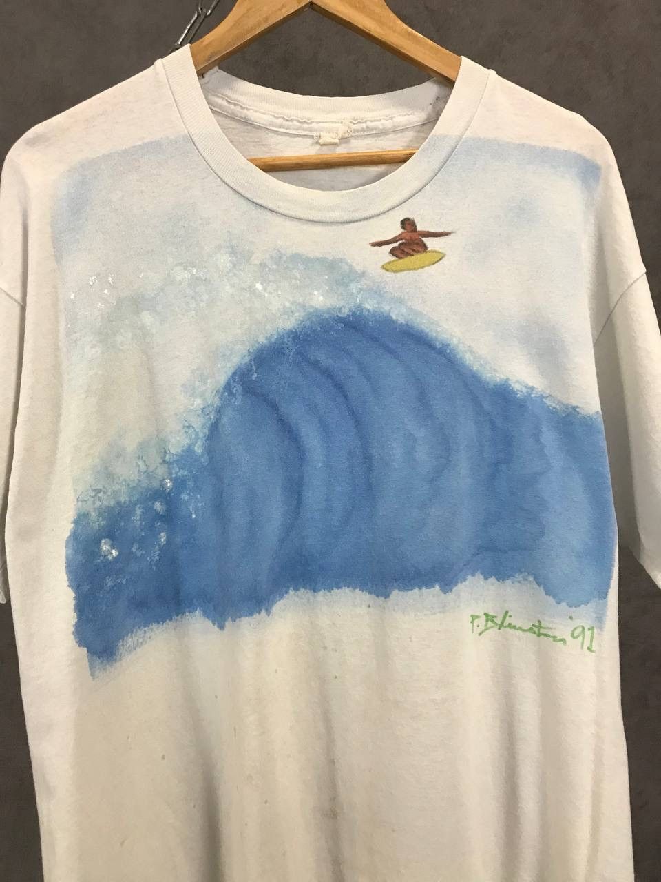 Vintage Art 1991 vintage tee Size US XL / EU 56 / 4 - 3 Thumbnail