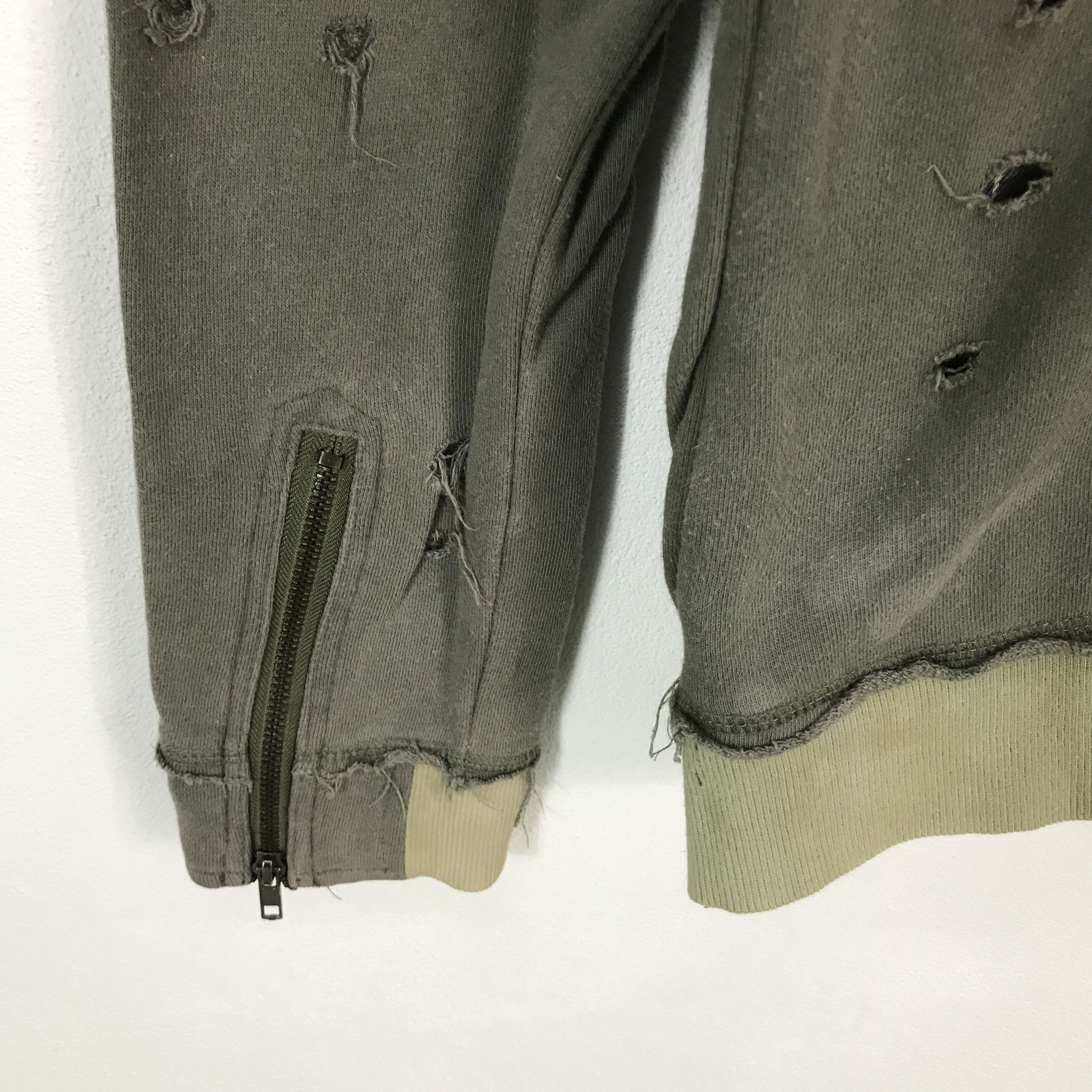 Japanese Brand × Vintage Rare🔥breathmint Design shot Distressed hoodies jacket Size US M / EU 48-50 / 2 - 7 Thumbnail