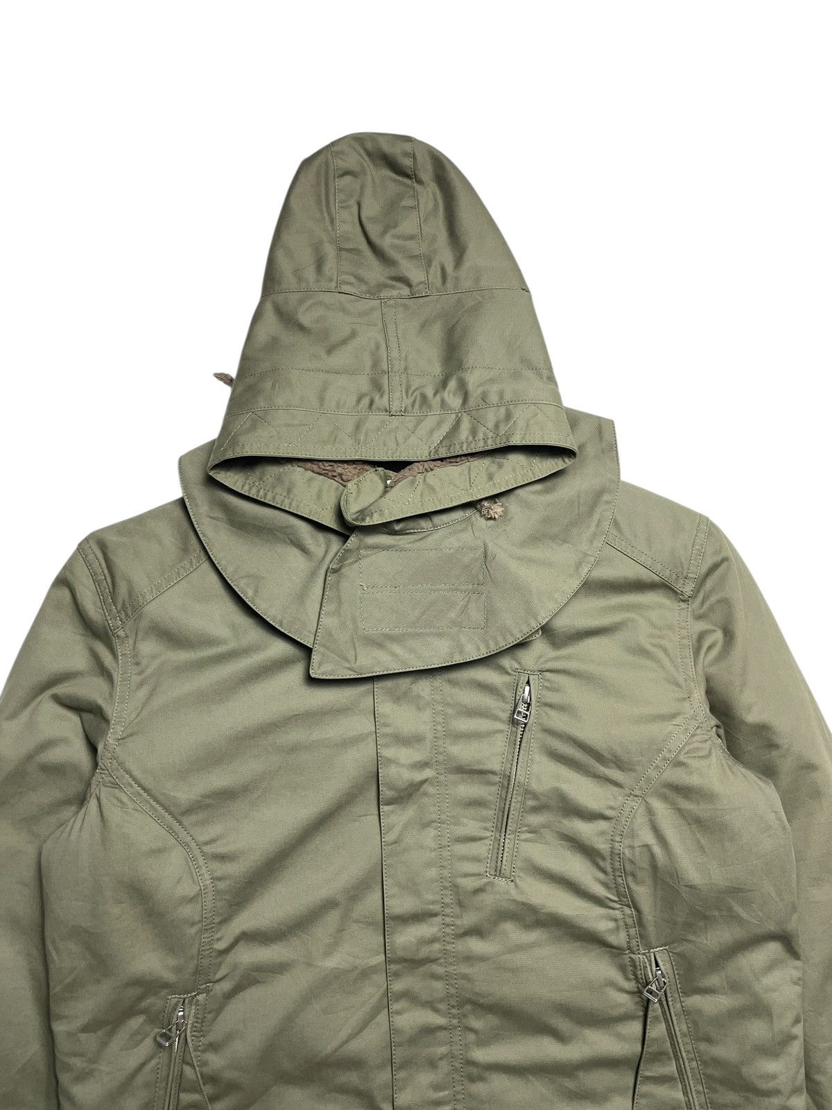 HARE 2000’s Hare - Apocalypse Style Hooded Jacket Size US M / EU 48-50 / 2 - 2 Thumbnail