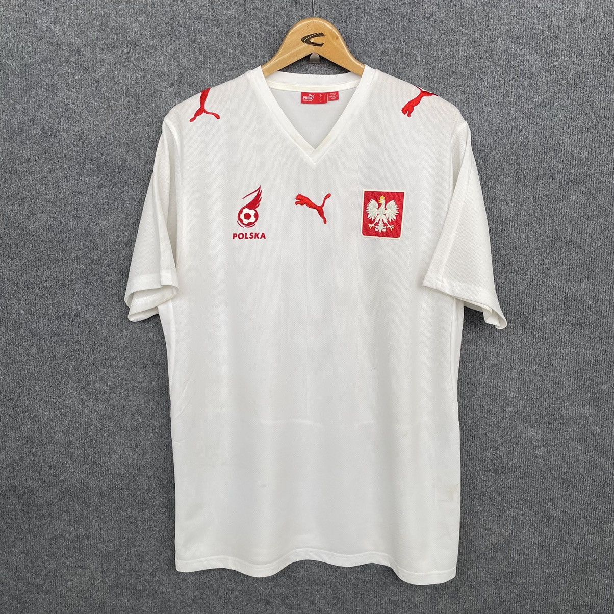 Puma Poland National Team EURO 2008 Home Kit Jersey Size US L / EU 52-54 / 3 - 1 Thumbnail