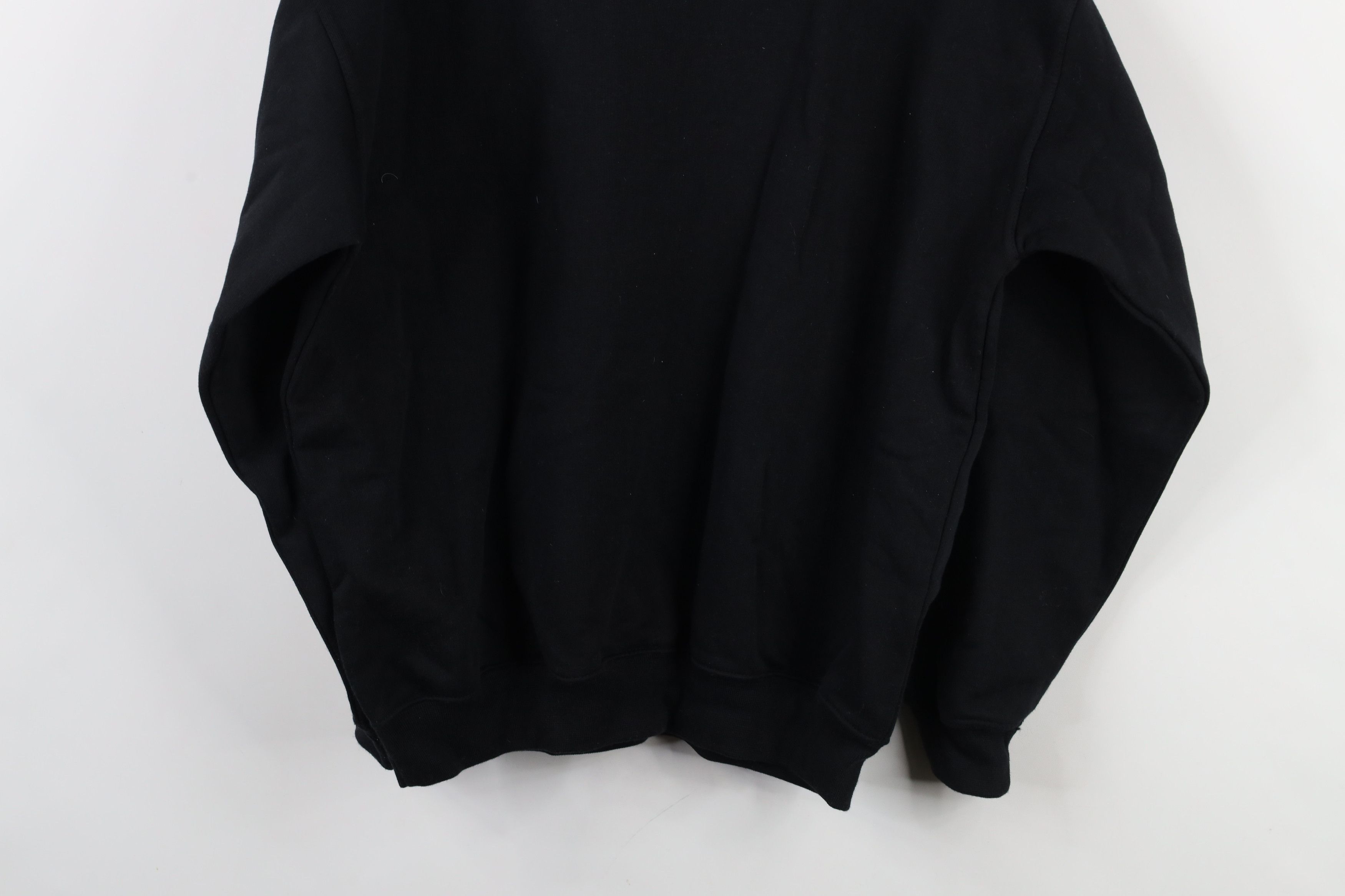 Vintage Vintage 90s Streetwear Vienna Austria Crest Sweatshirt Black Size US XL / EU 56 / 4 - 13 Thumbnail