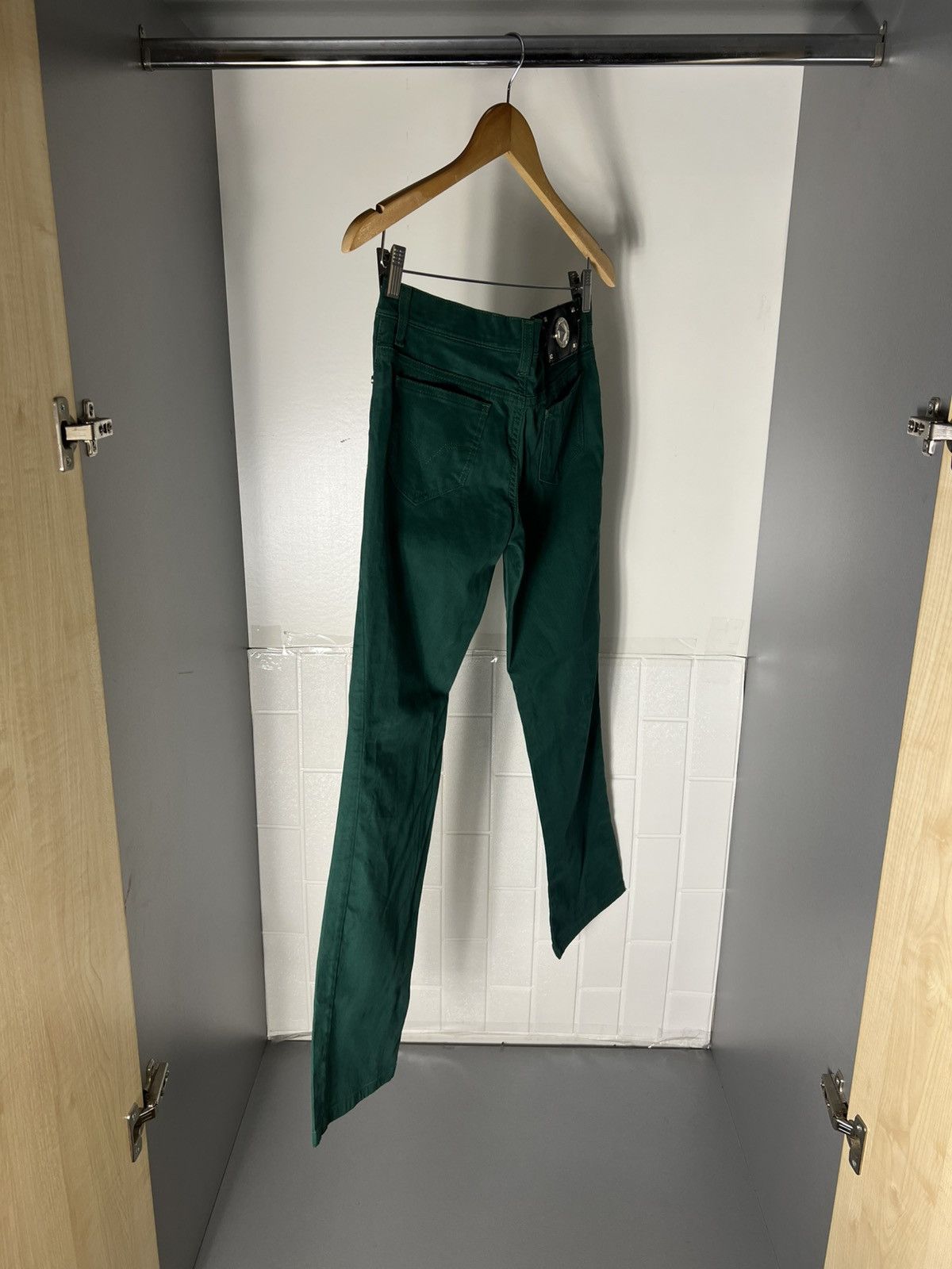 Versus Versace VINTAGE VERSACE JEANS CLASSIC ITALIAN DESIGNER DELUX CASUAL Size 27" / US 4 / IT 40 - 14 Thumbnail