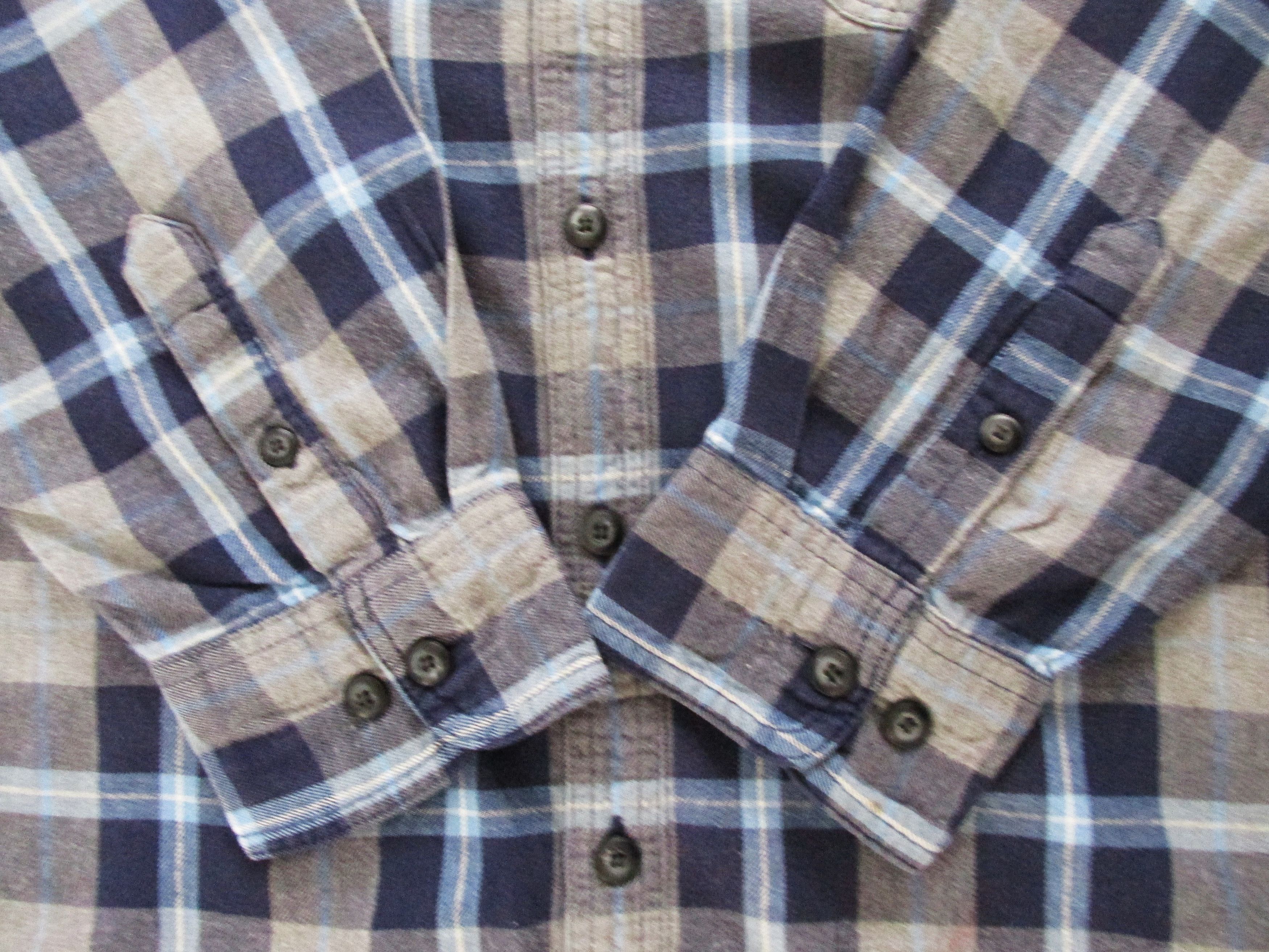 Sonoma Sonoma Men's Cotton Flannel Shirt Size 4XB Size US XXL / EU 58 / 5 - 4 Thumbnail