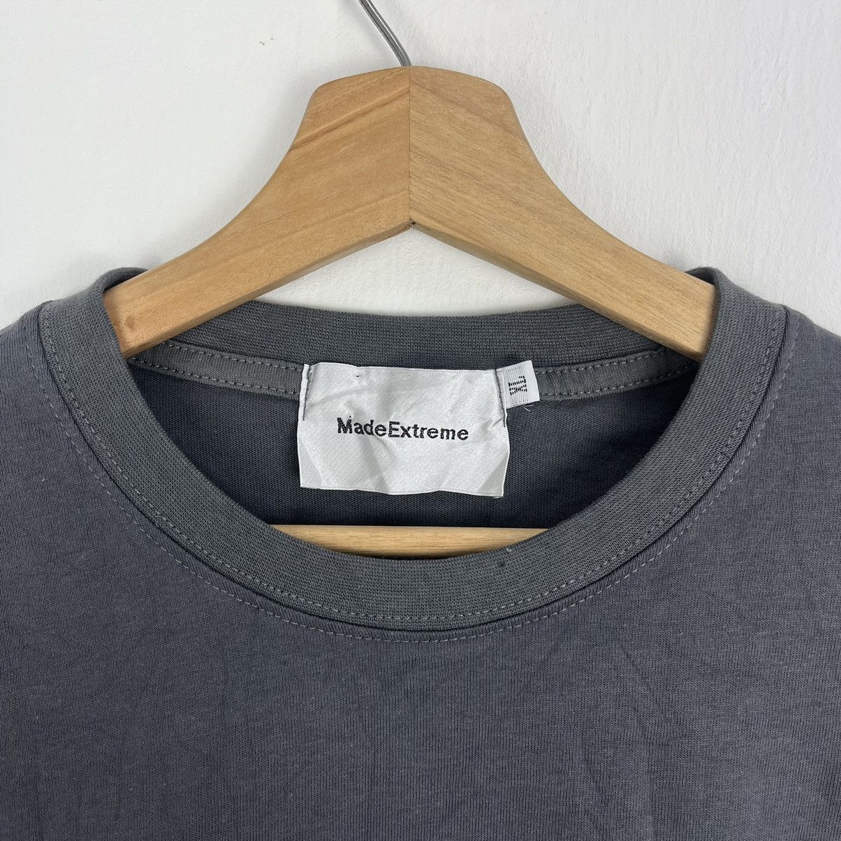 Japanese Brand Long Sleeve MadeExtreme x Black Air Awesome Print Size US XL / EU 56 / 4 - 4 Thumbnail