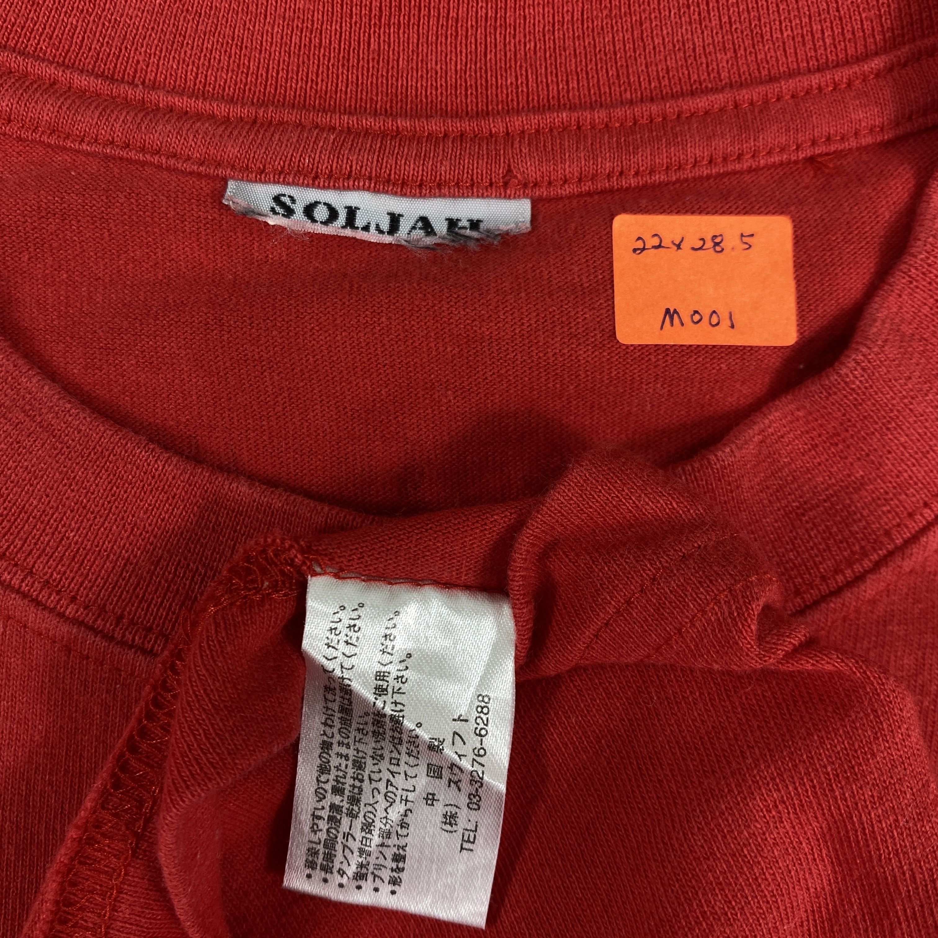 Vintage Vintage Soljah Skateboarding Large Tshirt - M001 Size US L / EU 52-54 / 3 - 5 Thumbnail