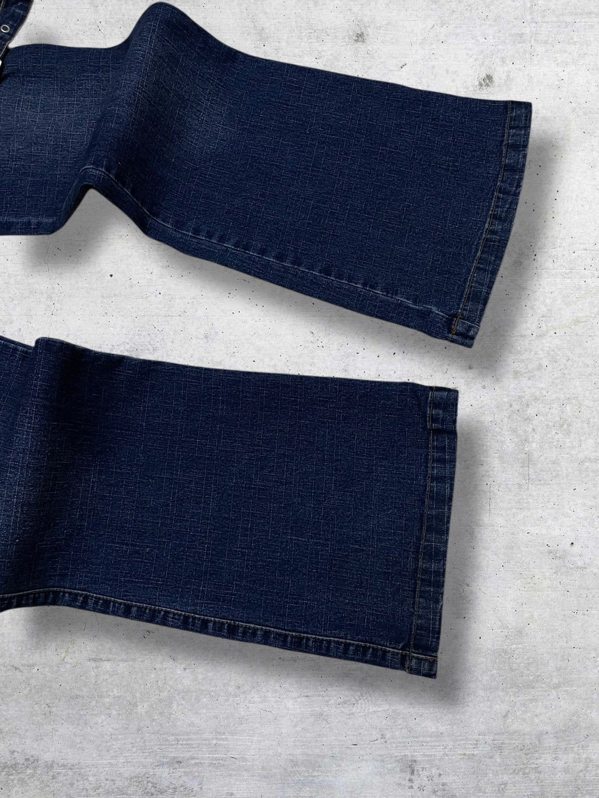 Hysteric Glamour VINTAGE ANGELA JAPAN 90S OG DESIGNER BONDAGE FLARED DENIM Size US 32 / EU 48 - 5 Thumbnail