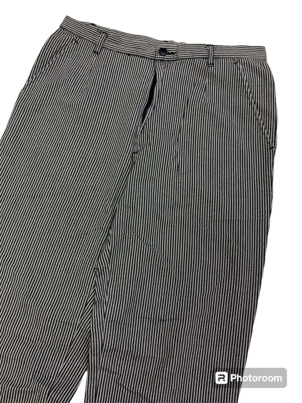 agnes b. 💥Vintage Japanese Agnes b Stripe Pant Size 28" / US 6 / IT 42 - 2 Thumbnail