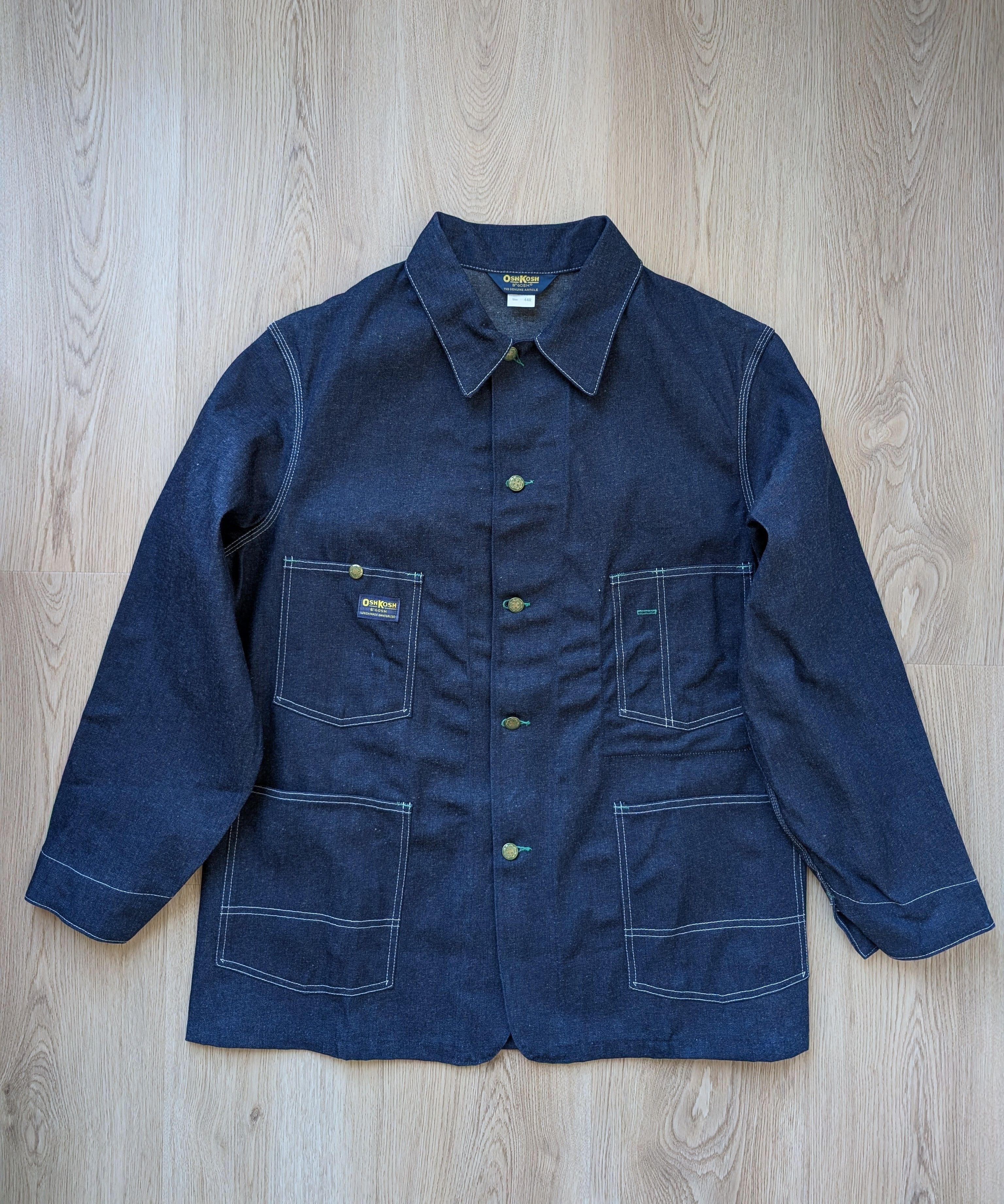 Other OshKosh Bgosh Union Made Sanforized Denim Chore Jacke Size US XL / EU 56 / 4 - 1 Thumbnail