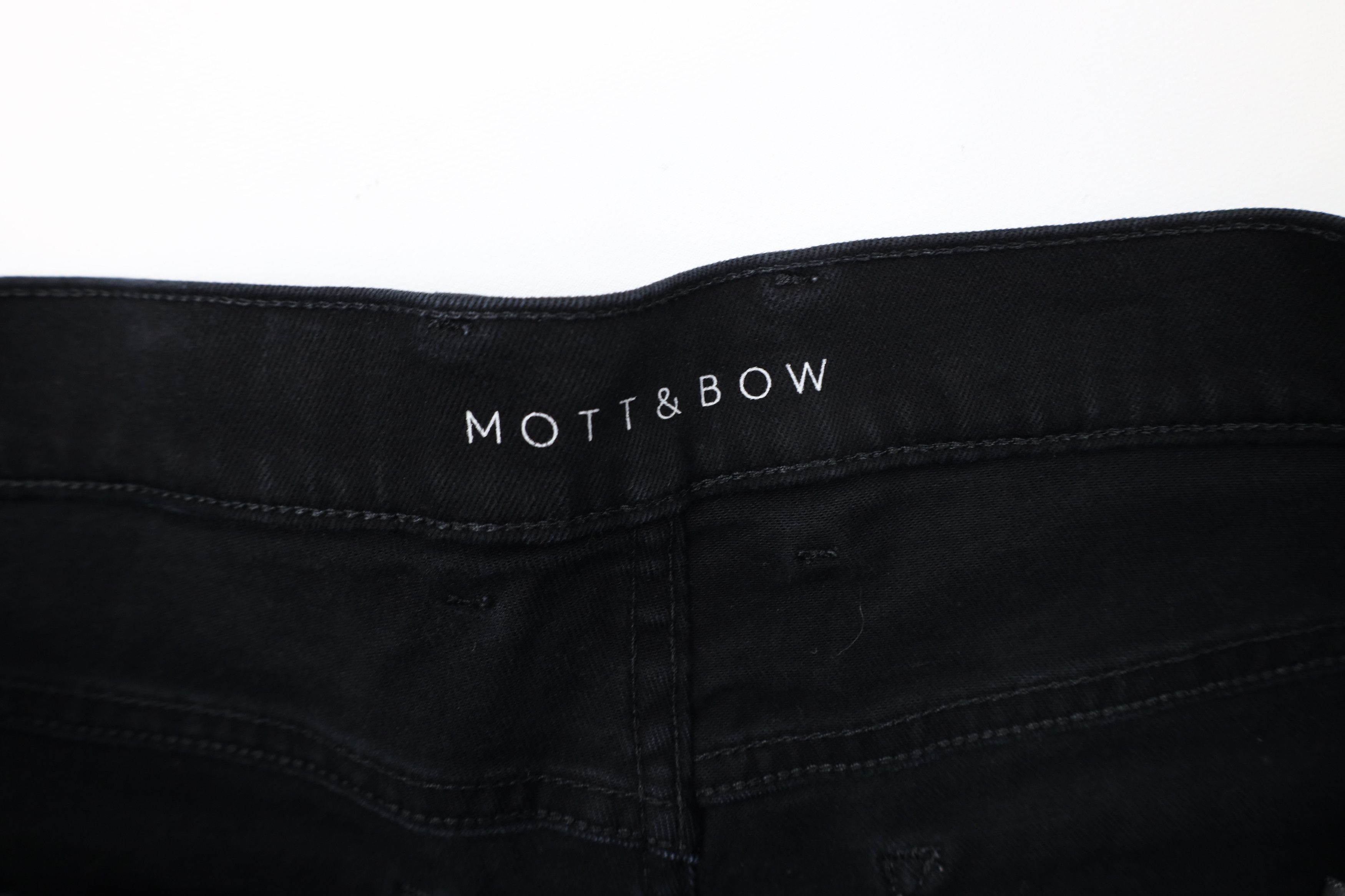 Mott & Bow Mott & Bow Faded Stretch Slim Fit Denim Jeans Pants Black Size US 38 / EU 54 - 7 Thumbnail